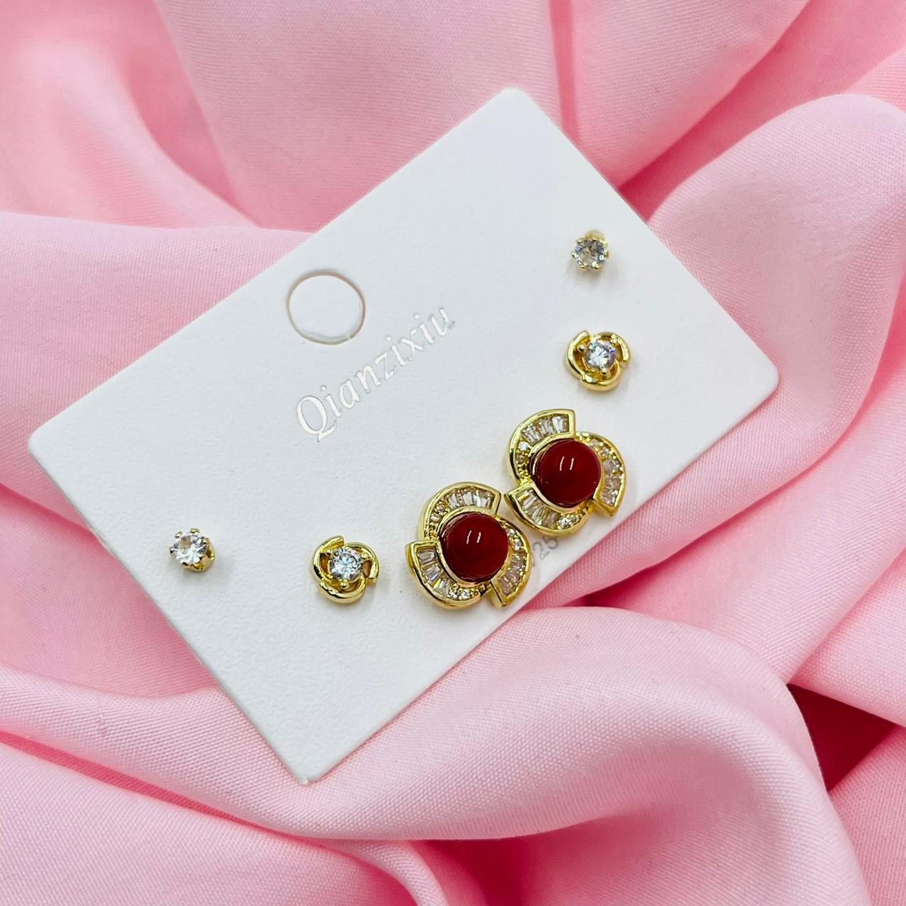 Ethereal Glow Combo Earrings