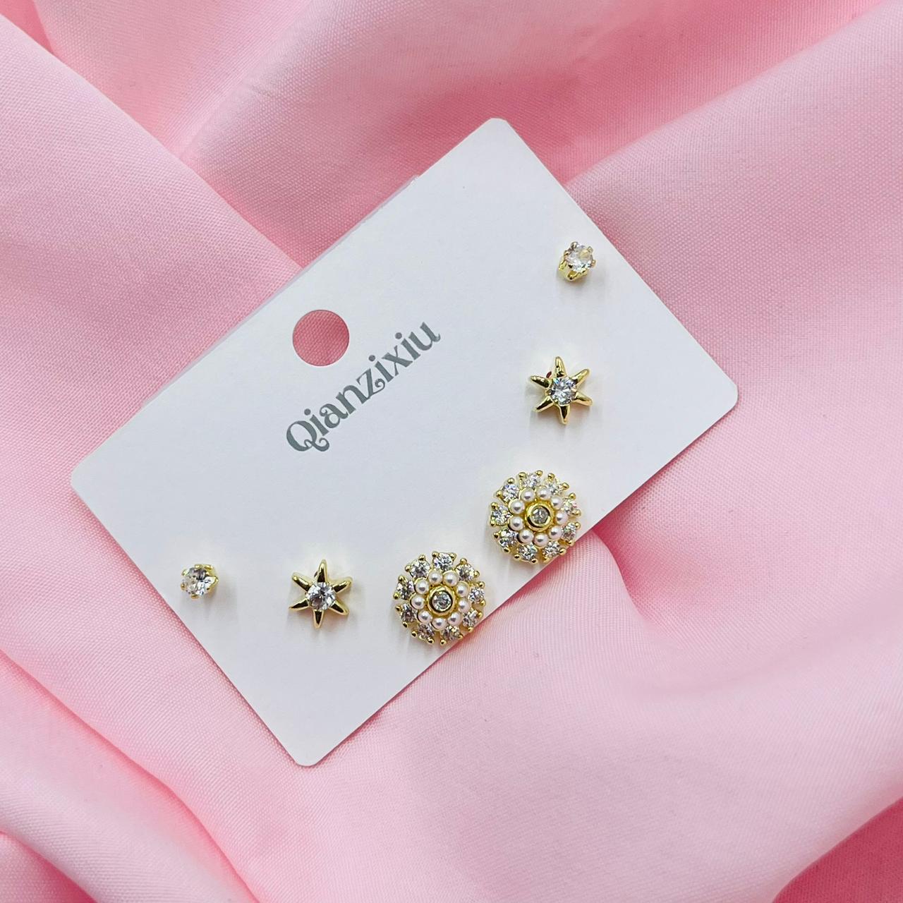 Moonlight Combo Earrings Set