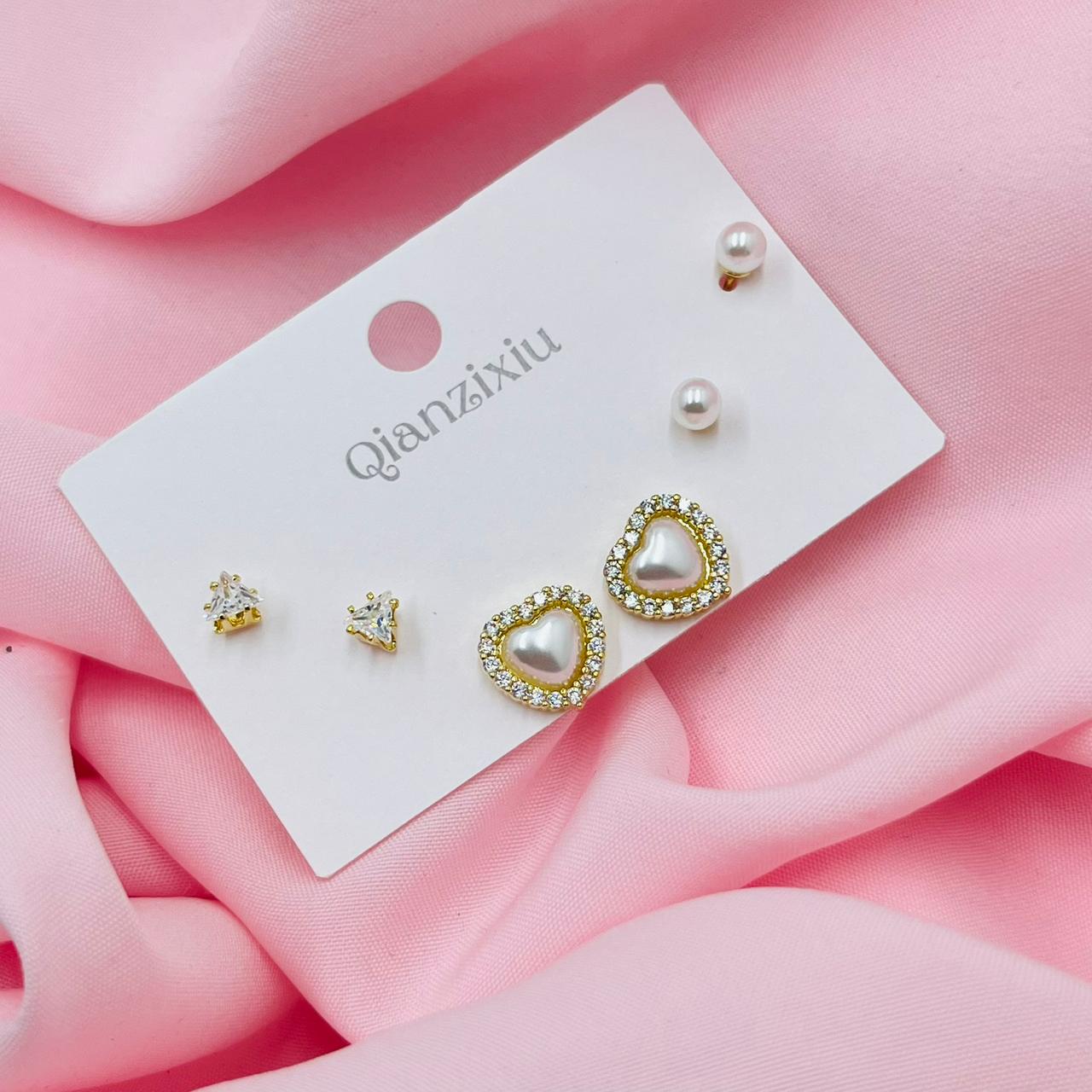 Angel Charm Combo Earrings