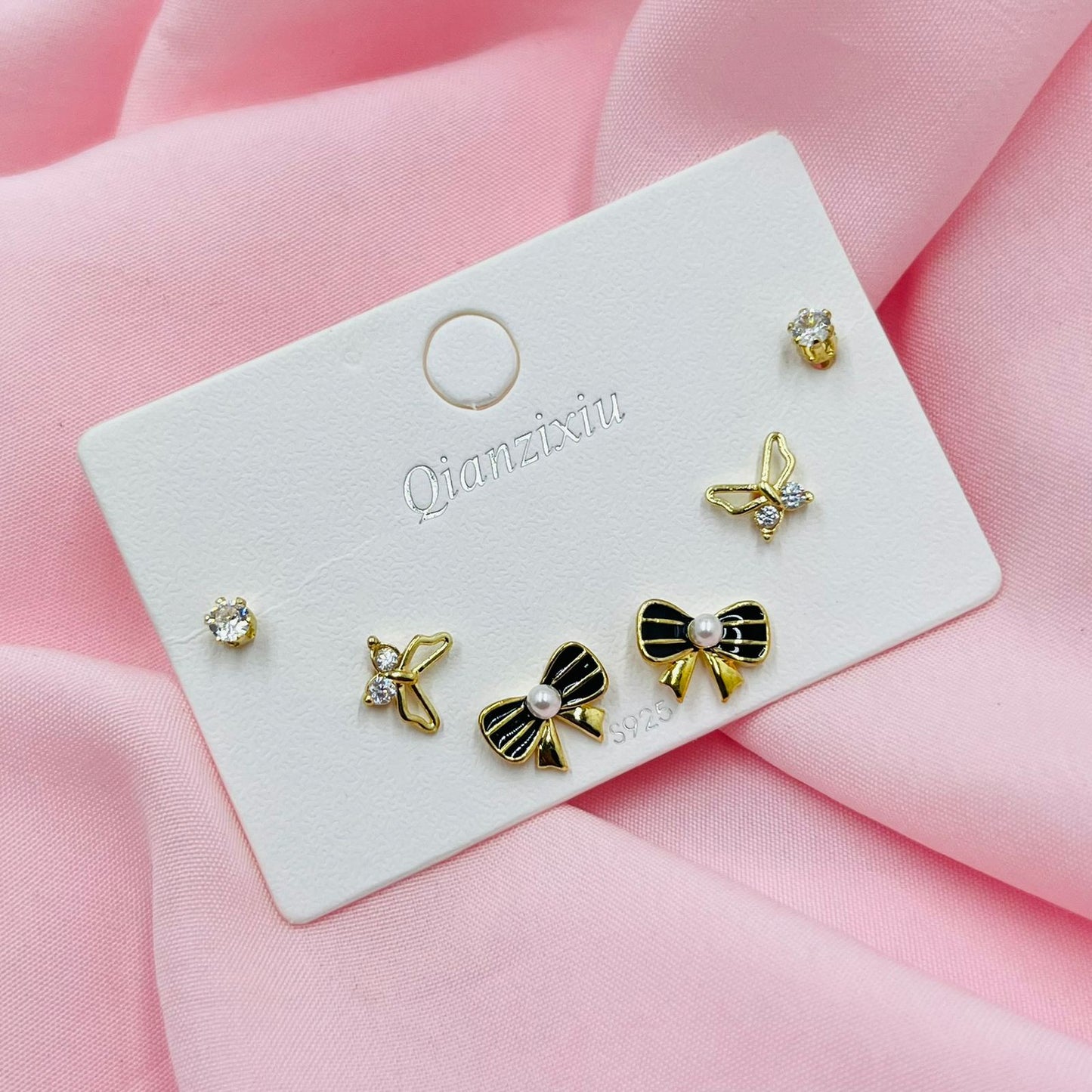 Pearl Spark Combo Earrings
