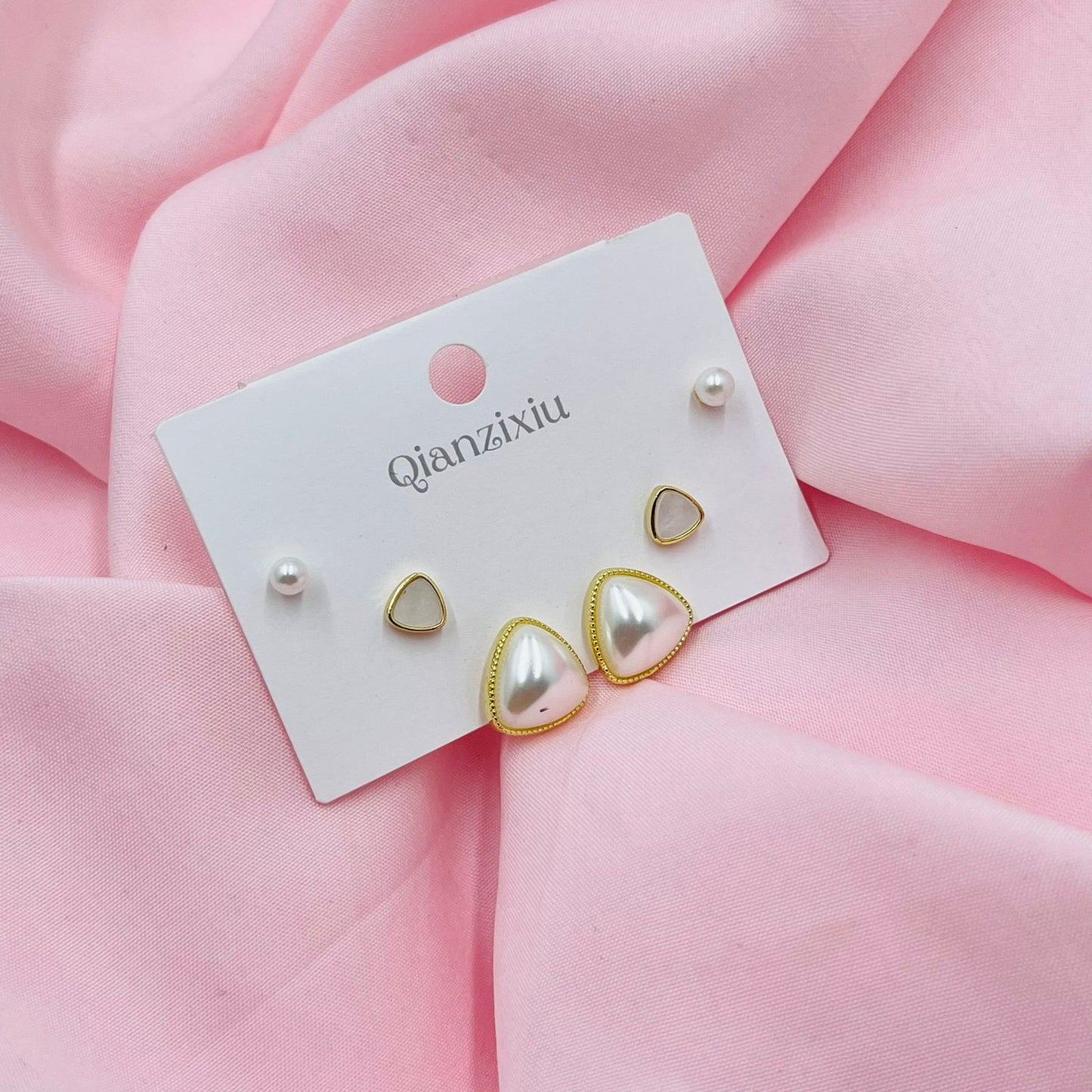 Glamour Pearl Combo Earrings