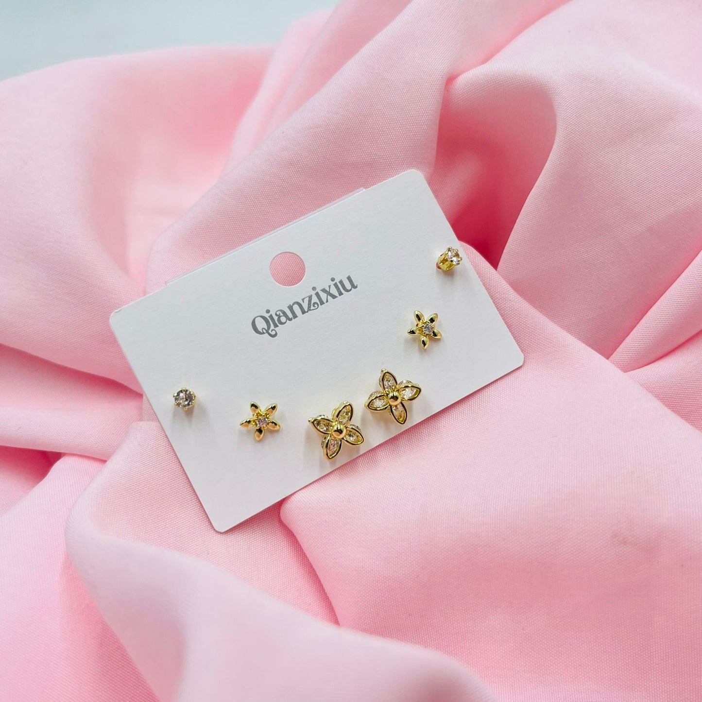 Emerald Combo Earrings