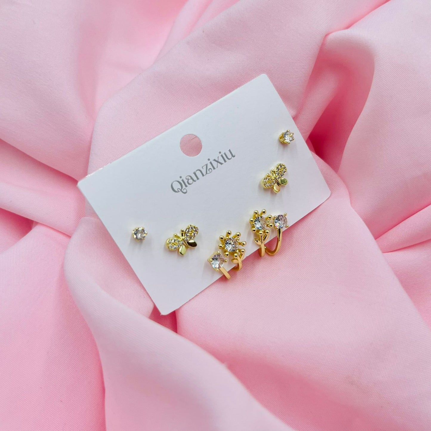 Moonstone Glow Combo Earrings