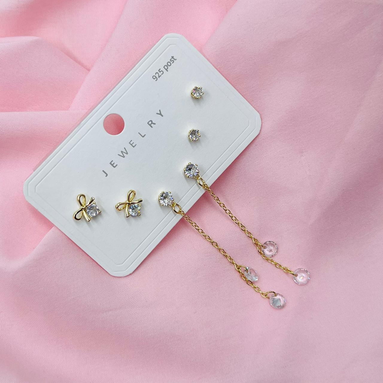Golden Moments Combo Earrings