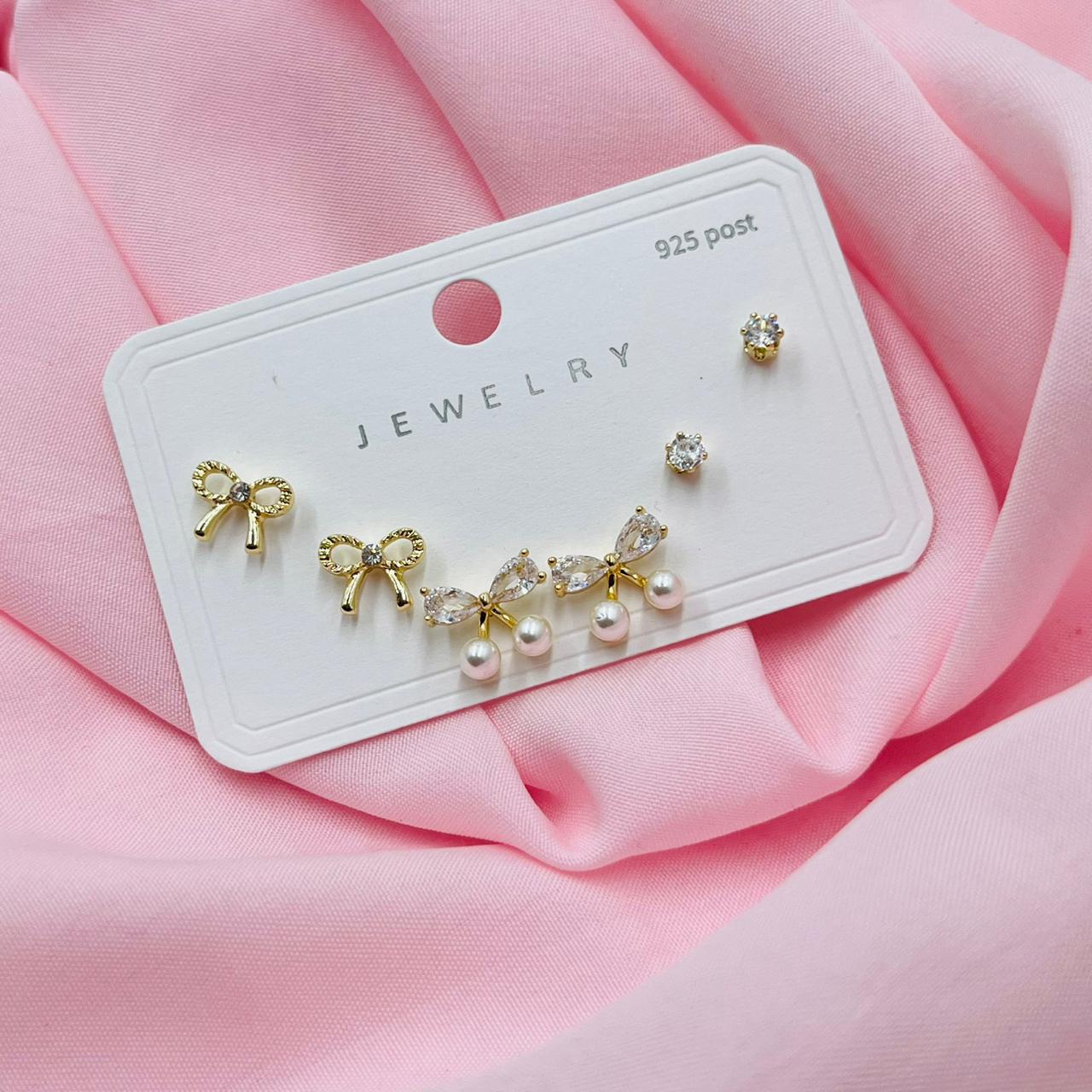 Ocean Curl Combo Earrings