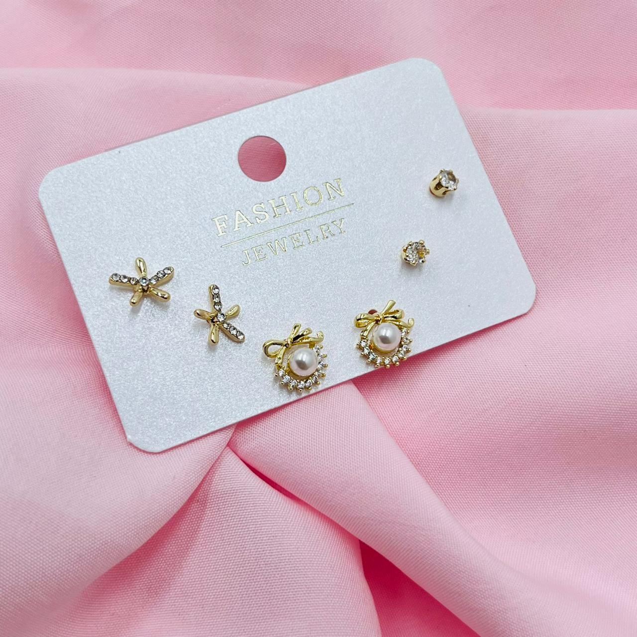 Pearl Whisper Combo Earrings