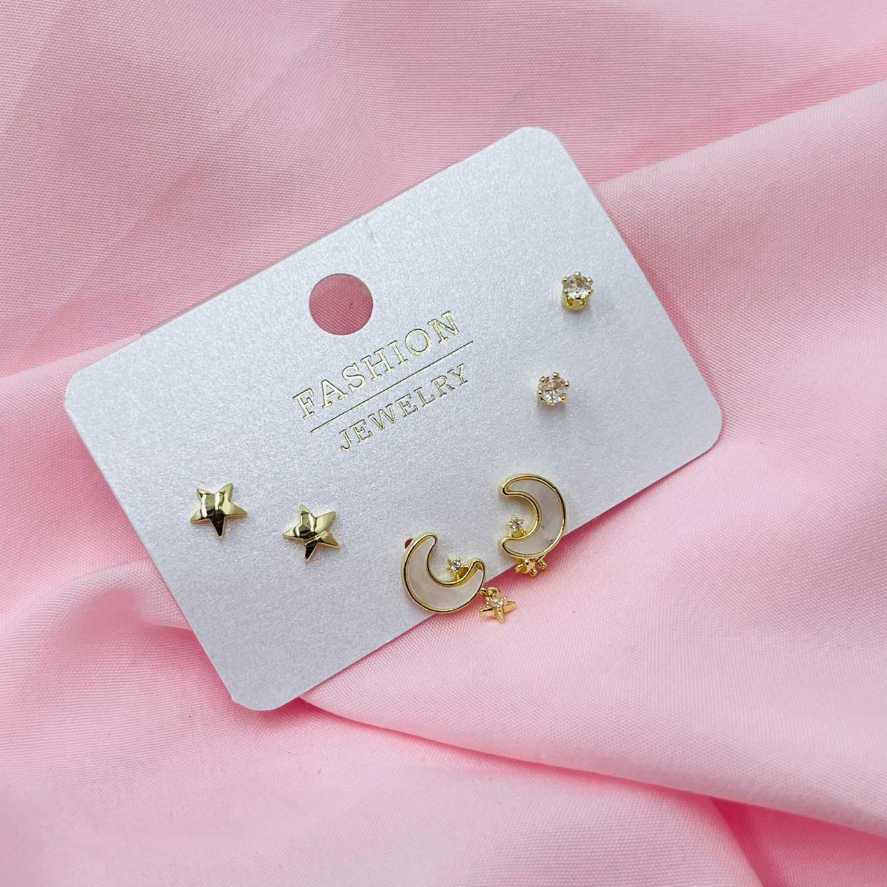 Shine Story combo Earrings