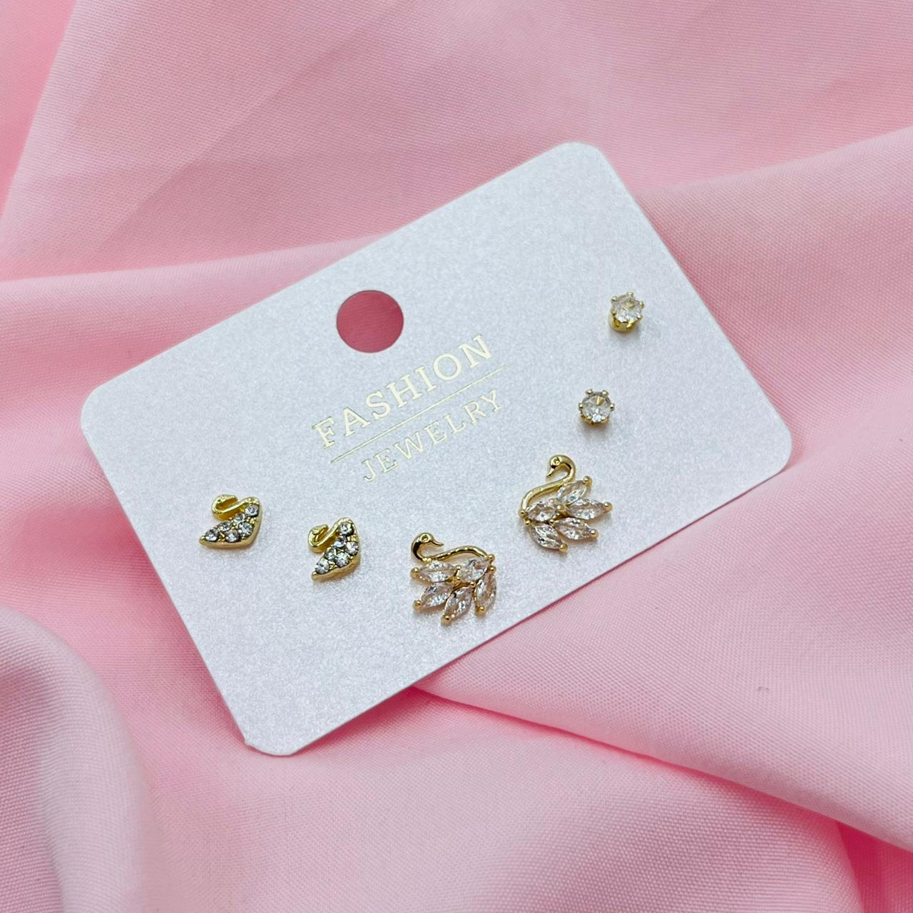Diamond Drift Combo Earrings