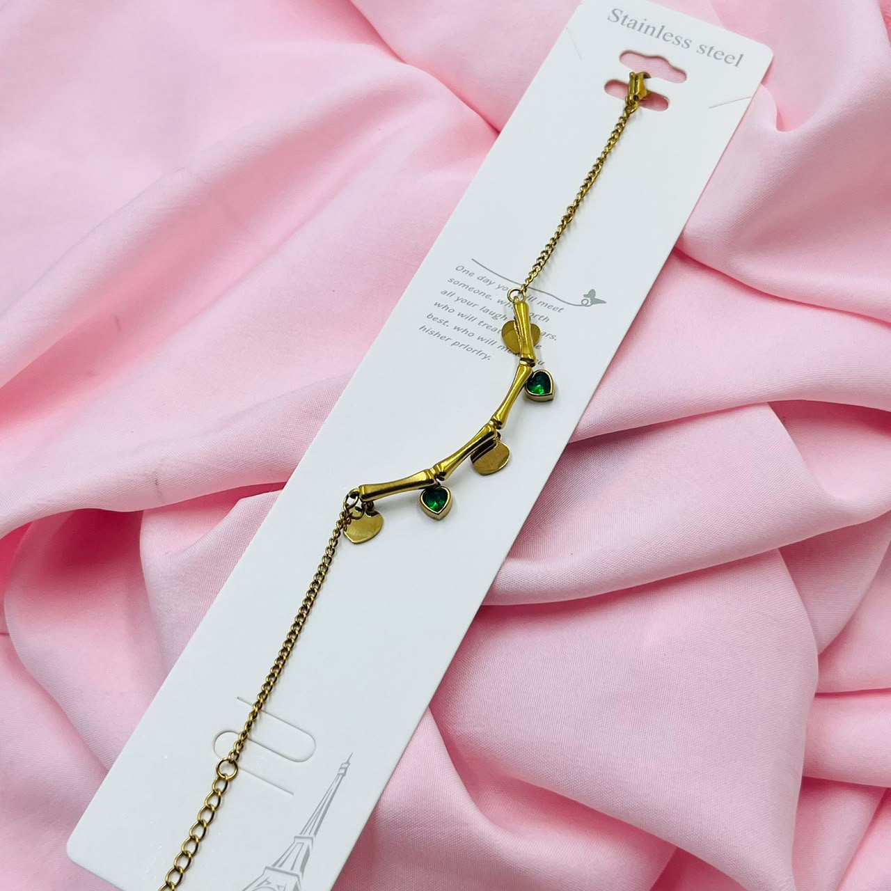 Crystal Charm Bracelet