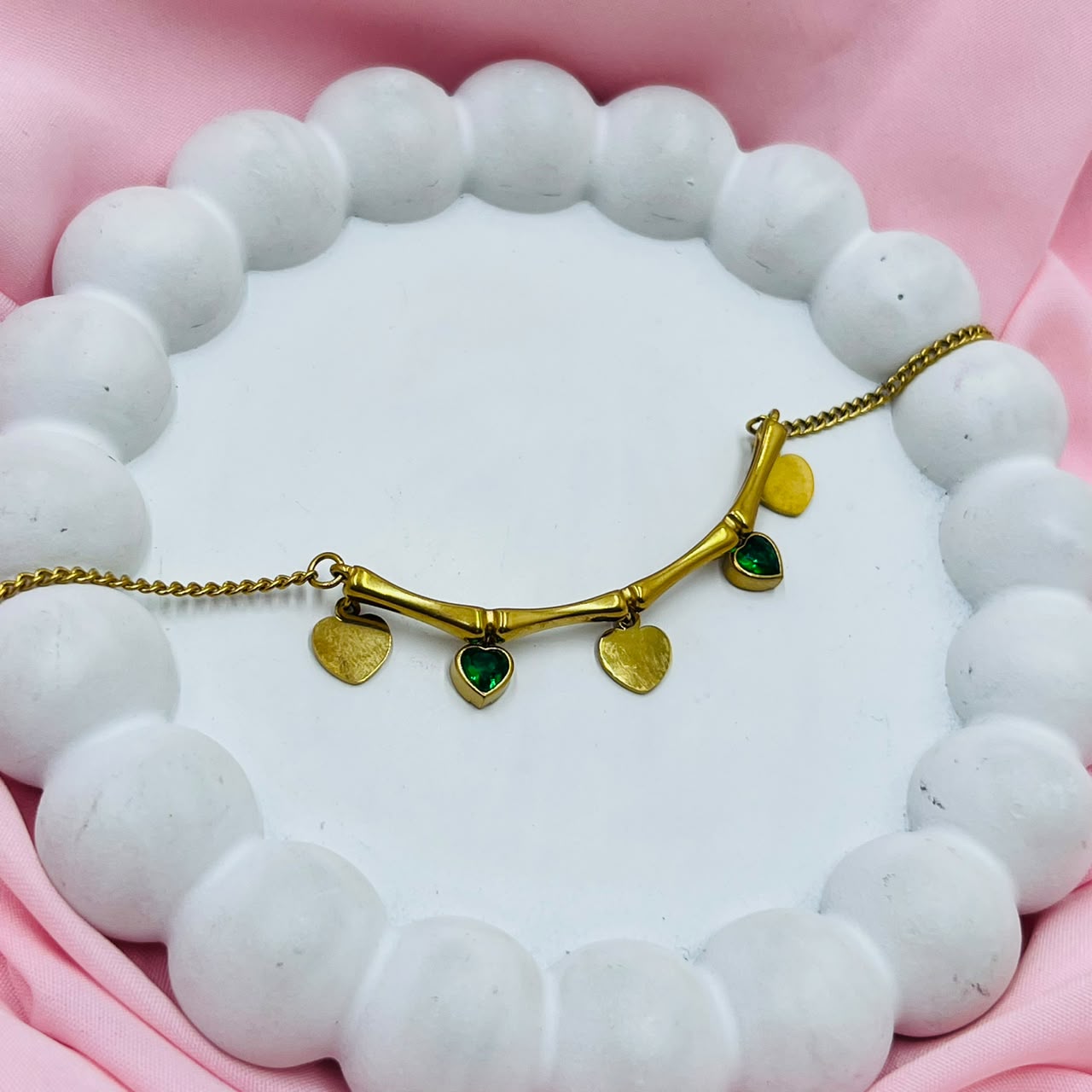 Crystal Charm Bracelet