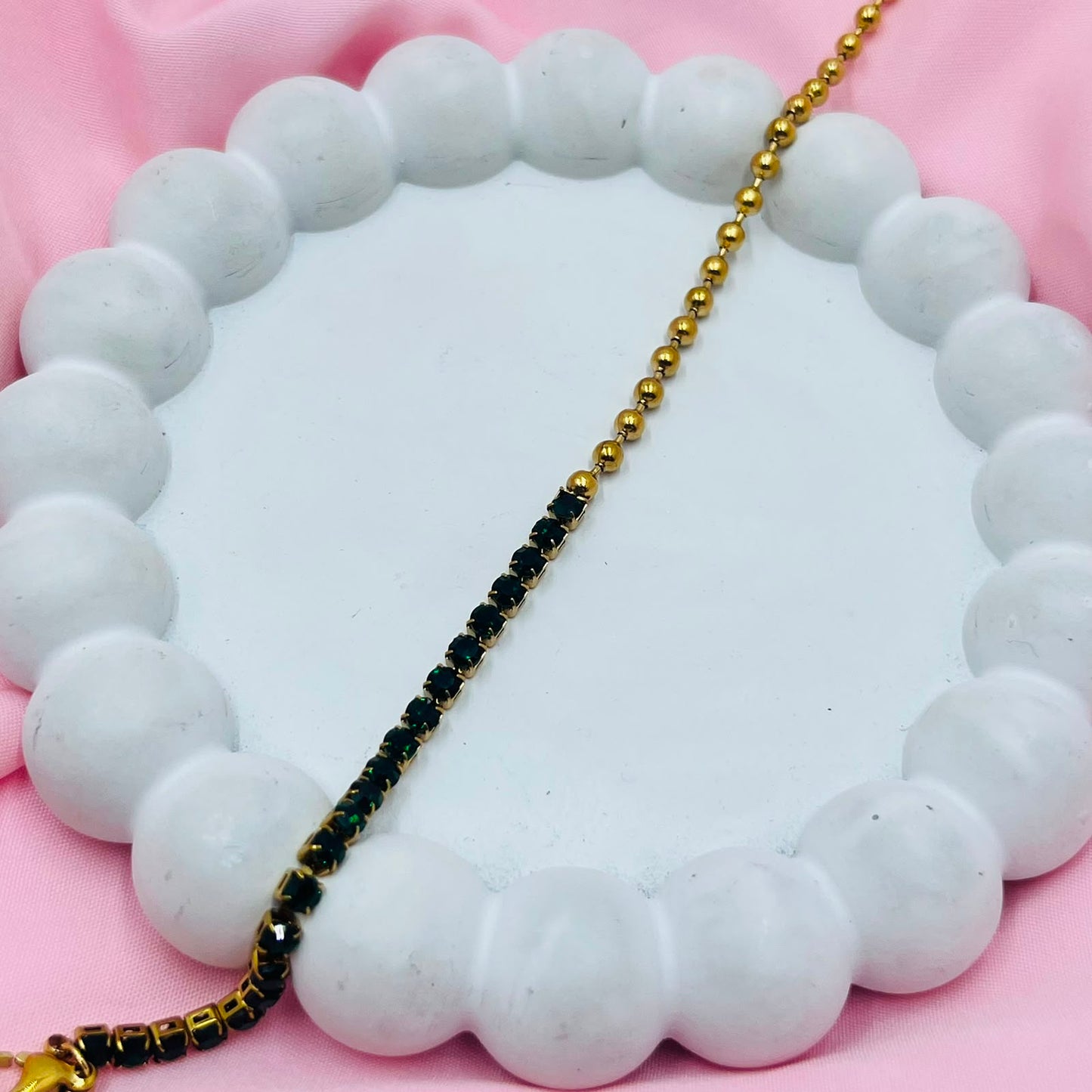 Green Stone Bracelet