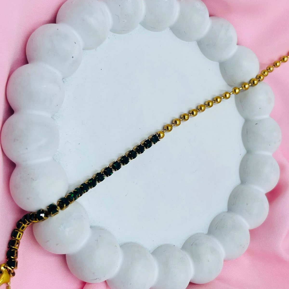 Green Stone Bracelet