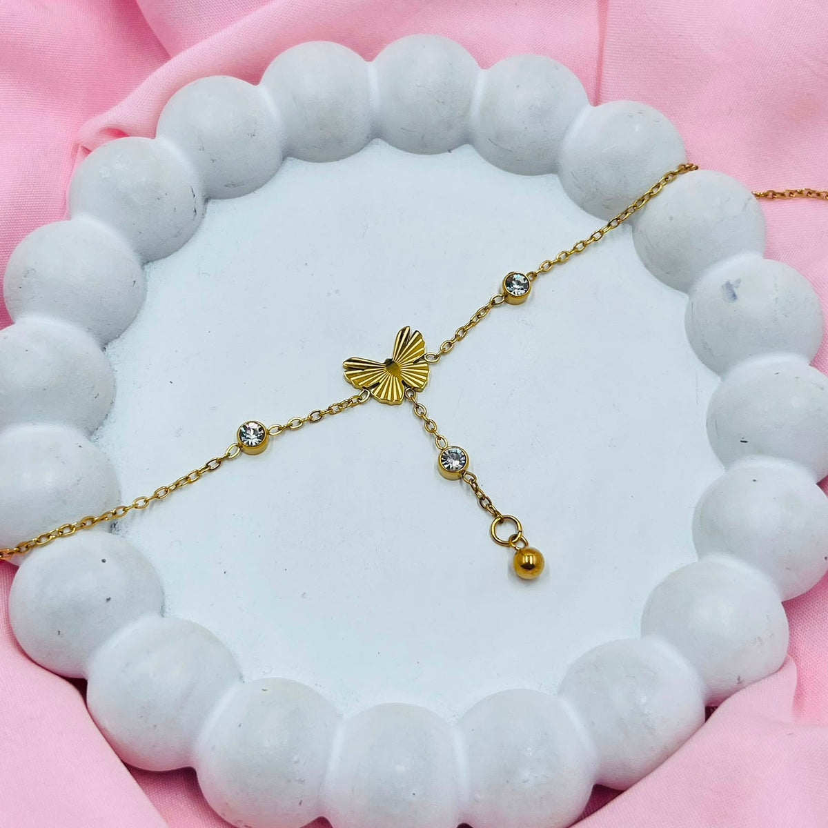 Golden Pulse Bracelet