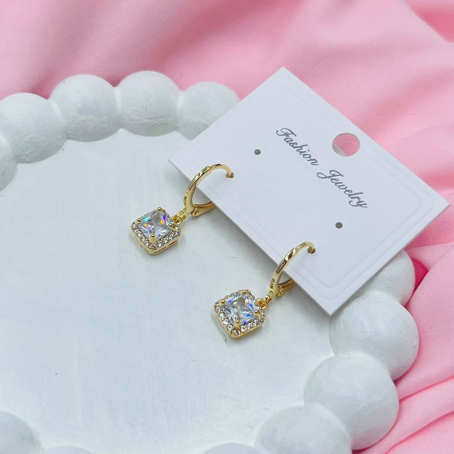 Golden Glamour Earrings