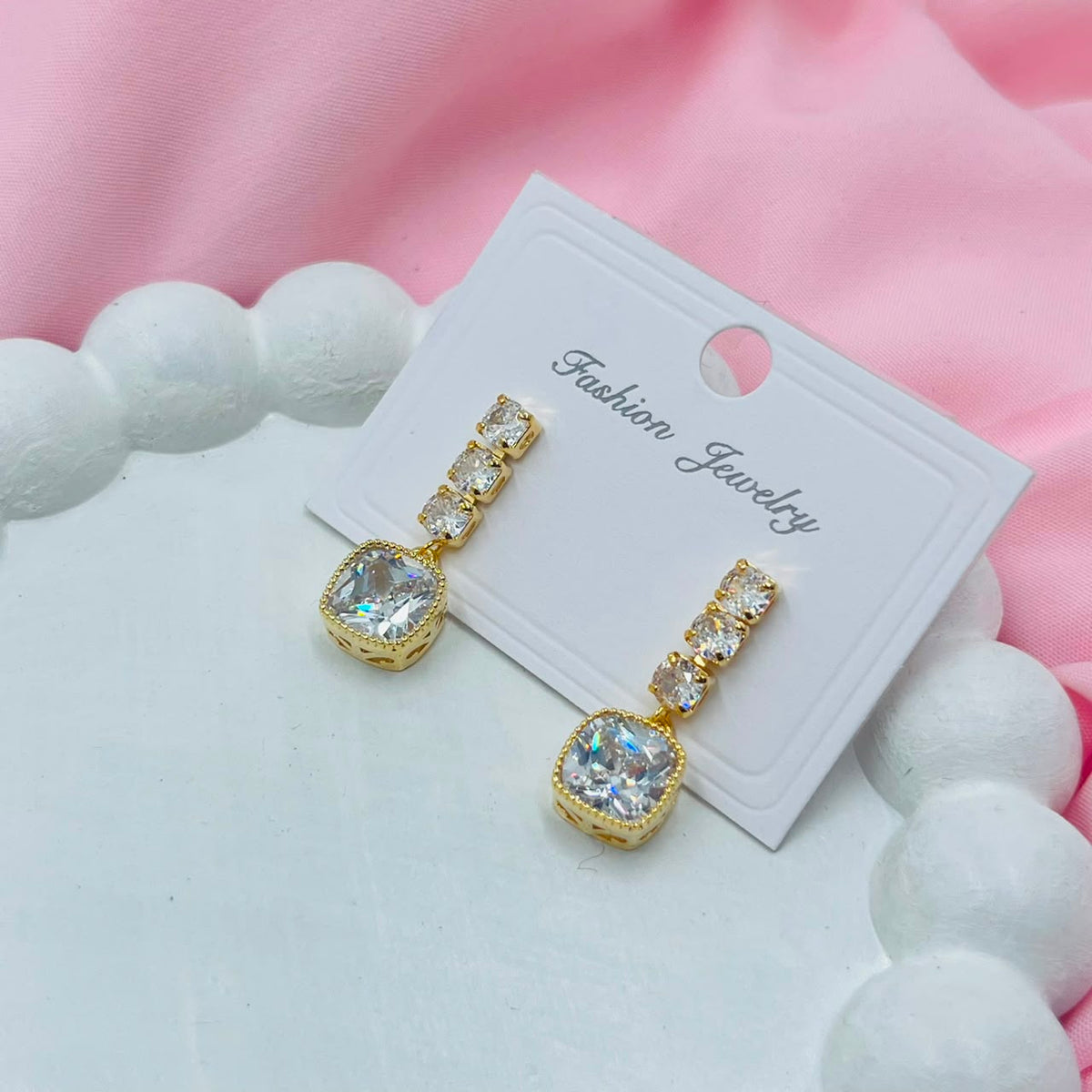 Golden Twist Earrings