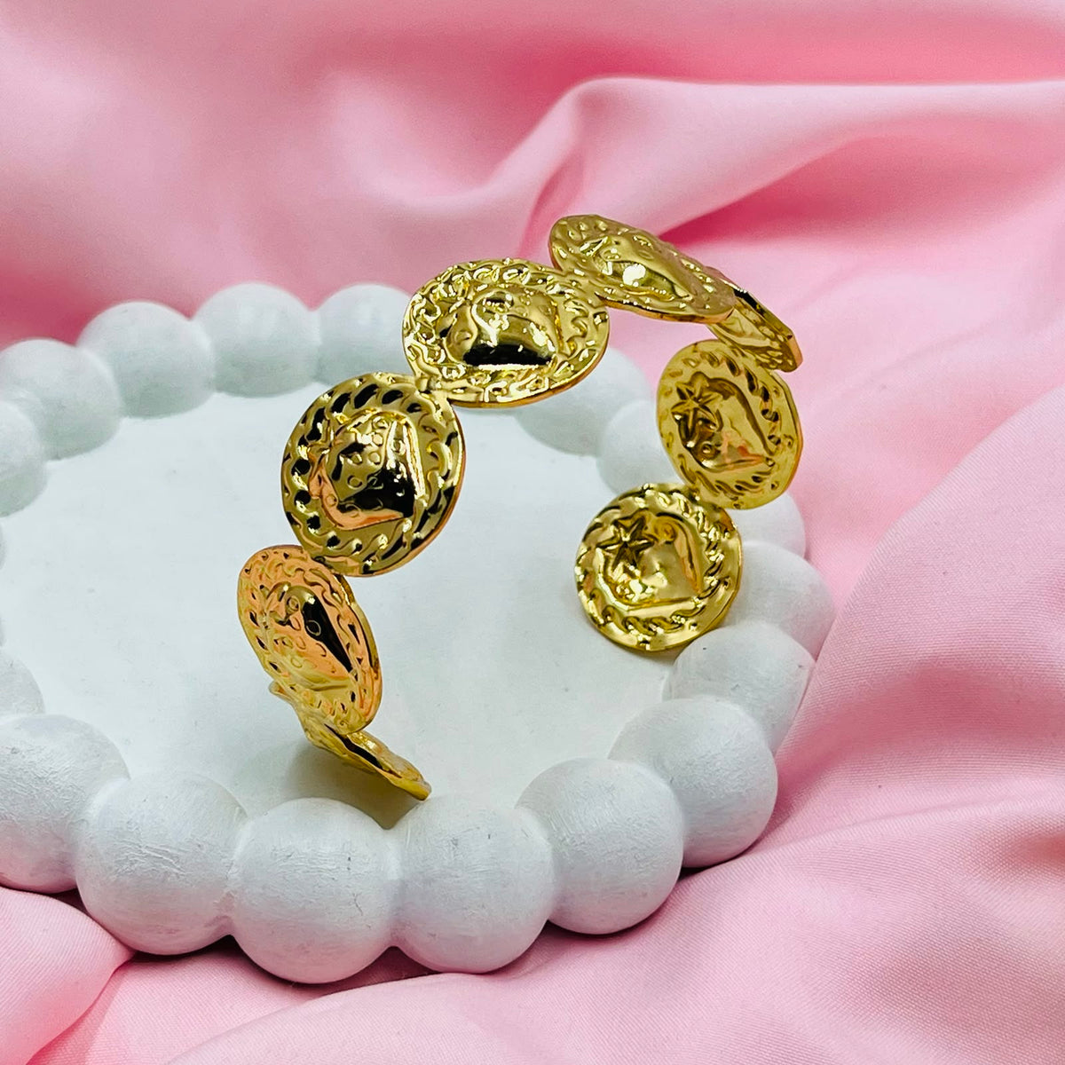 Sunbeam Statement Cuff Bracelet