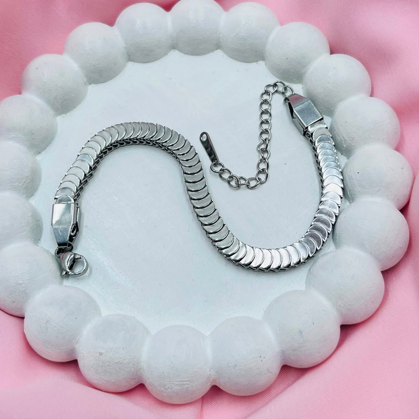 Silver Bloom Bracelet