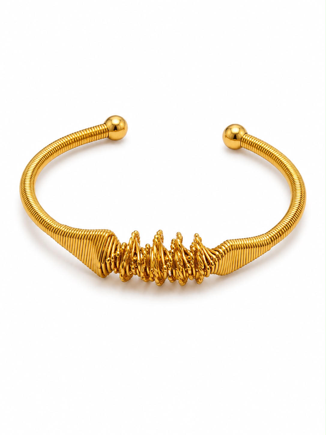 Coiled Cuff Bracelet