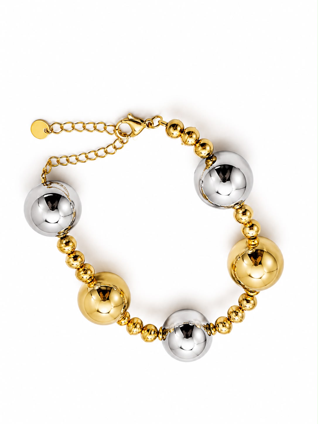 Elite Gold Pearl Bracelet