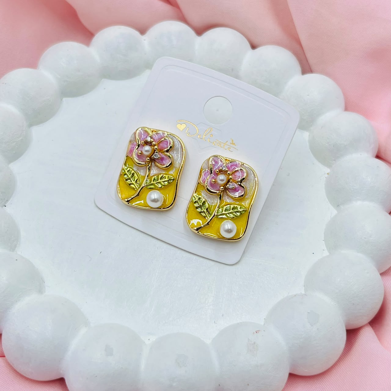 Golden Whisper Earrings