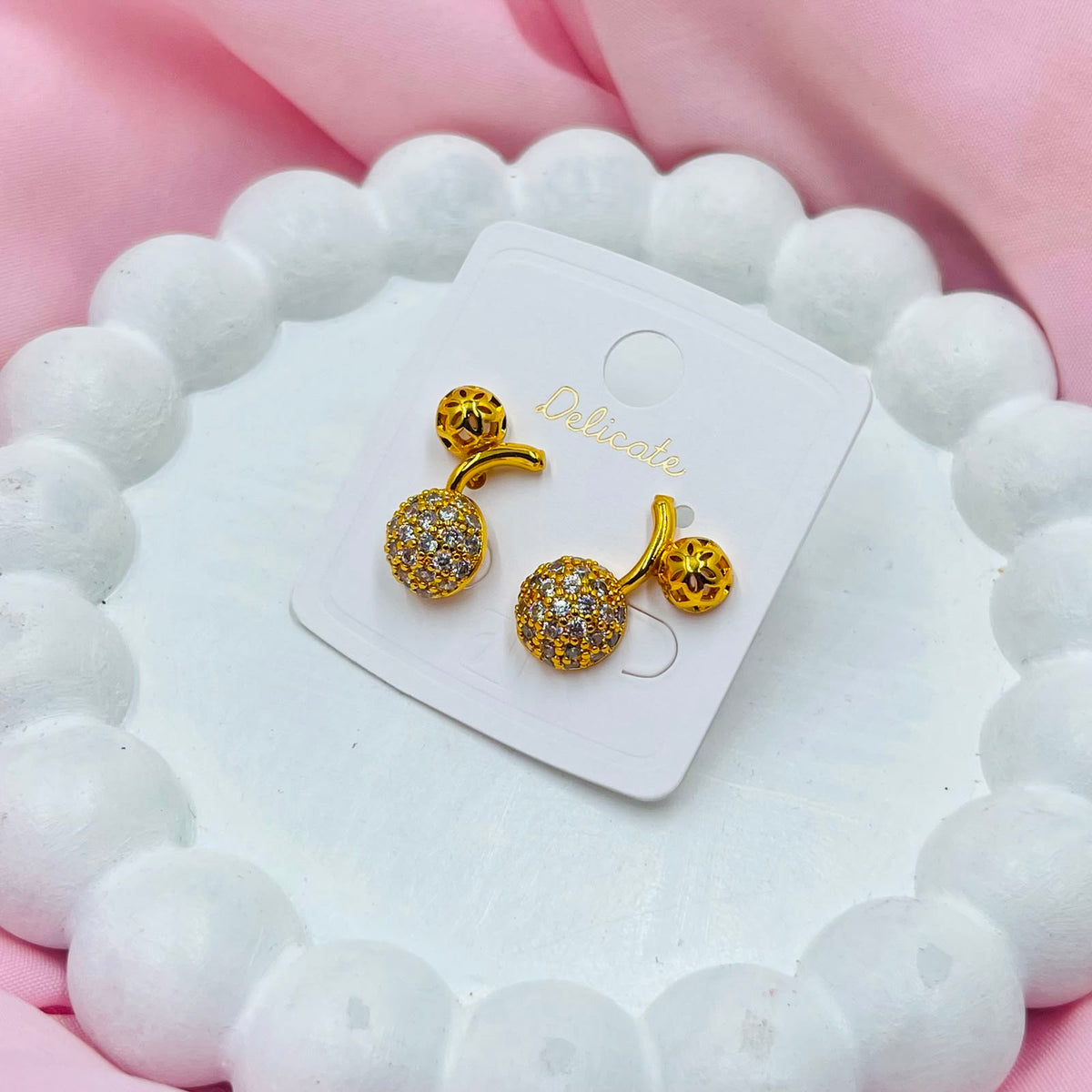 Gold Drip Earrings