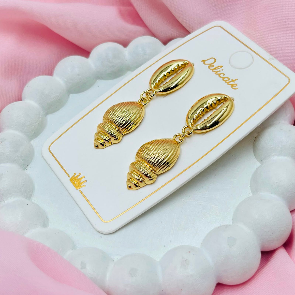 Cowrie Shell Earrings