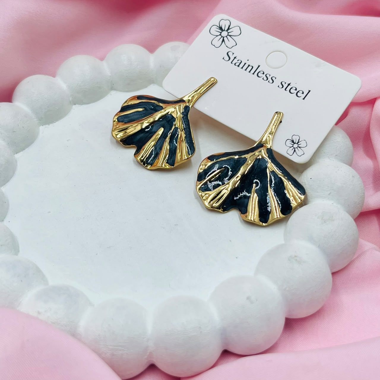 Crown Gold Studs