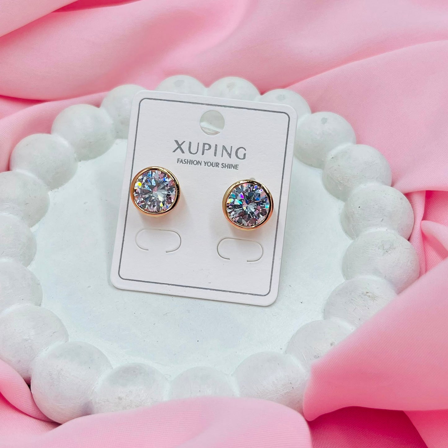 Rose Petal Earrings - XUPING