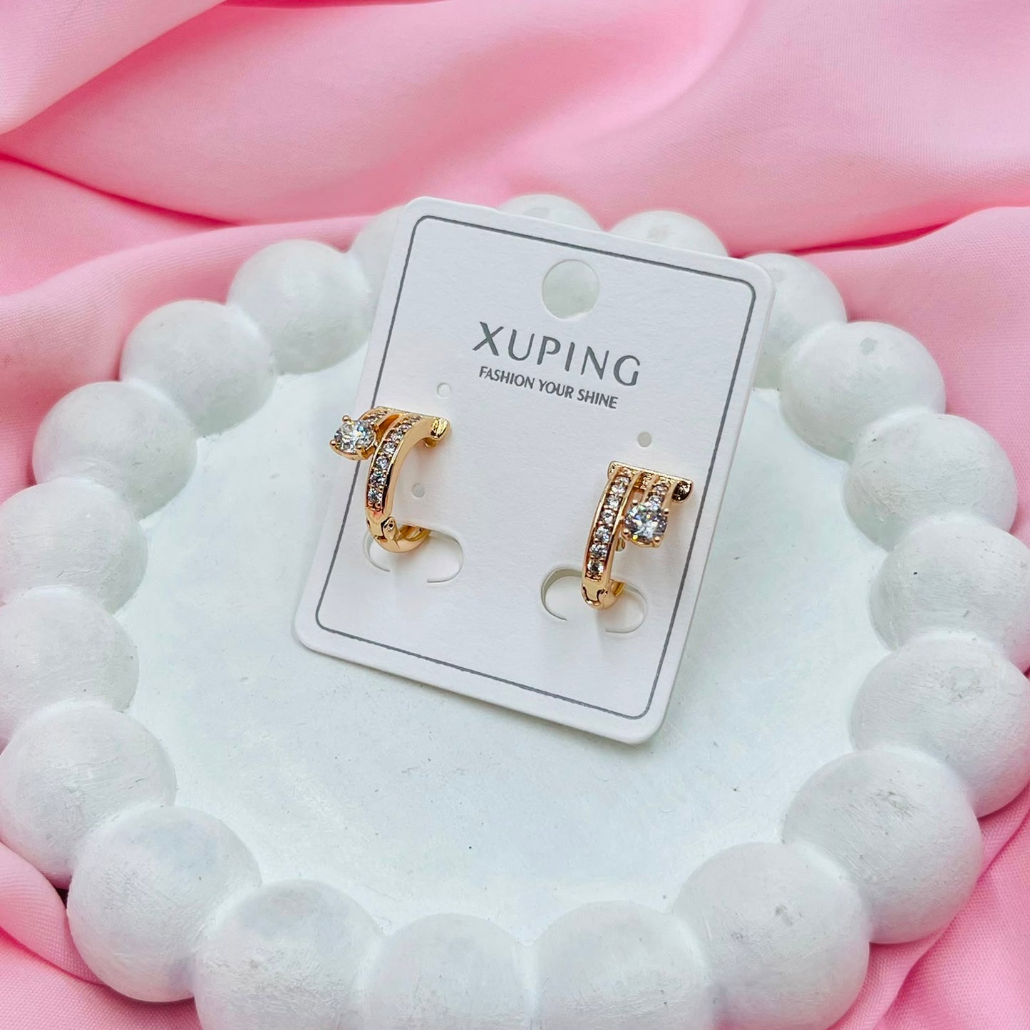 Fine Dot Earrings - XUPING