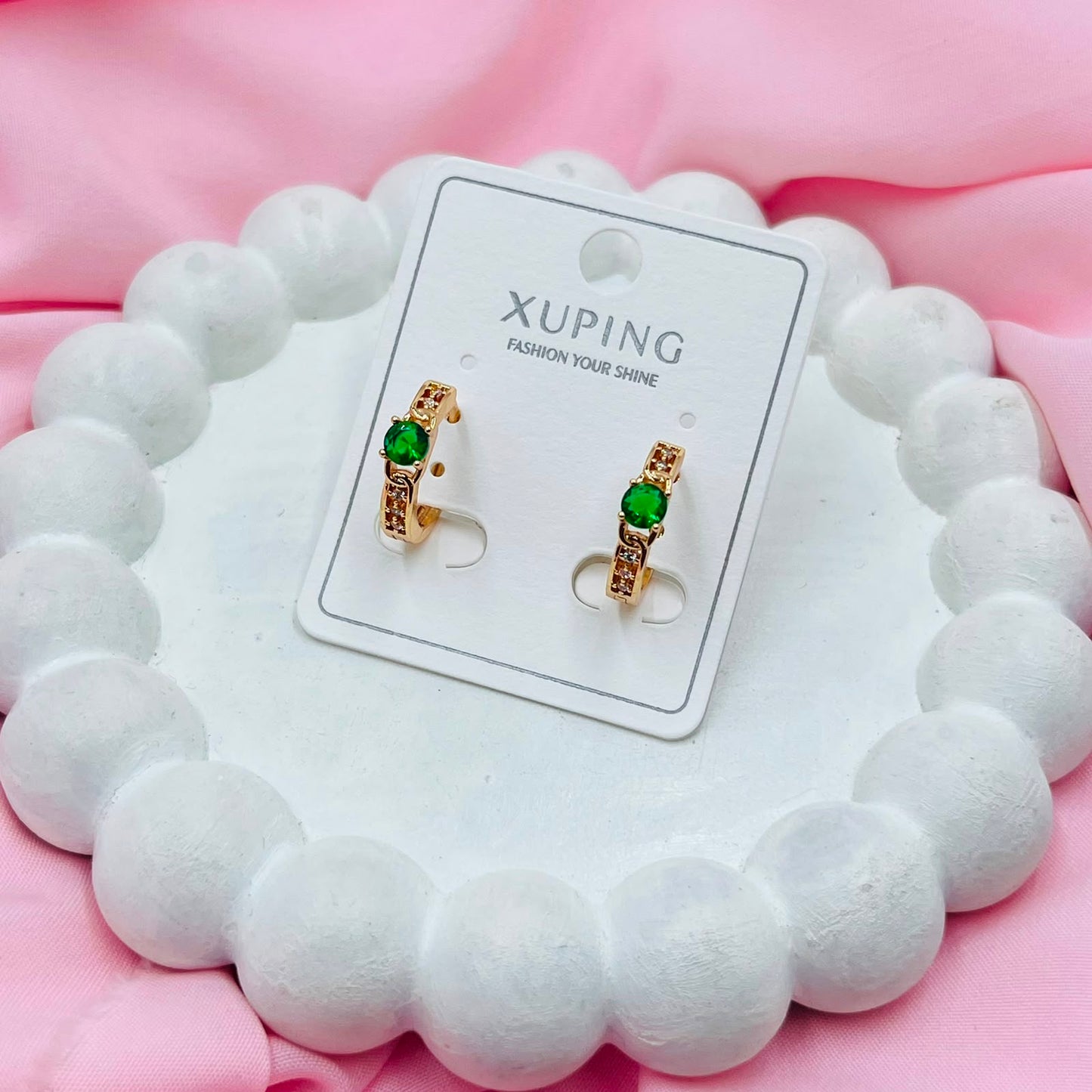 Crystal Bloom Earrings - XUPING