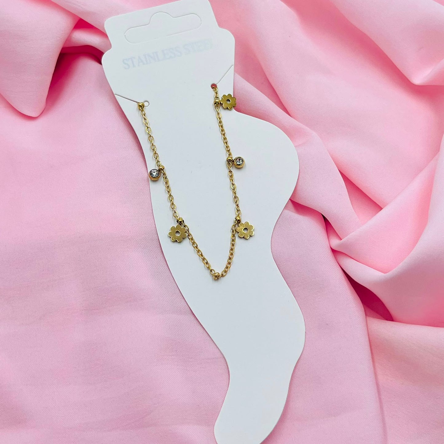Crystal Shine Anklet