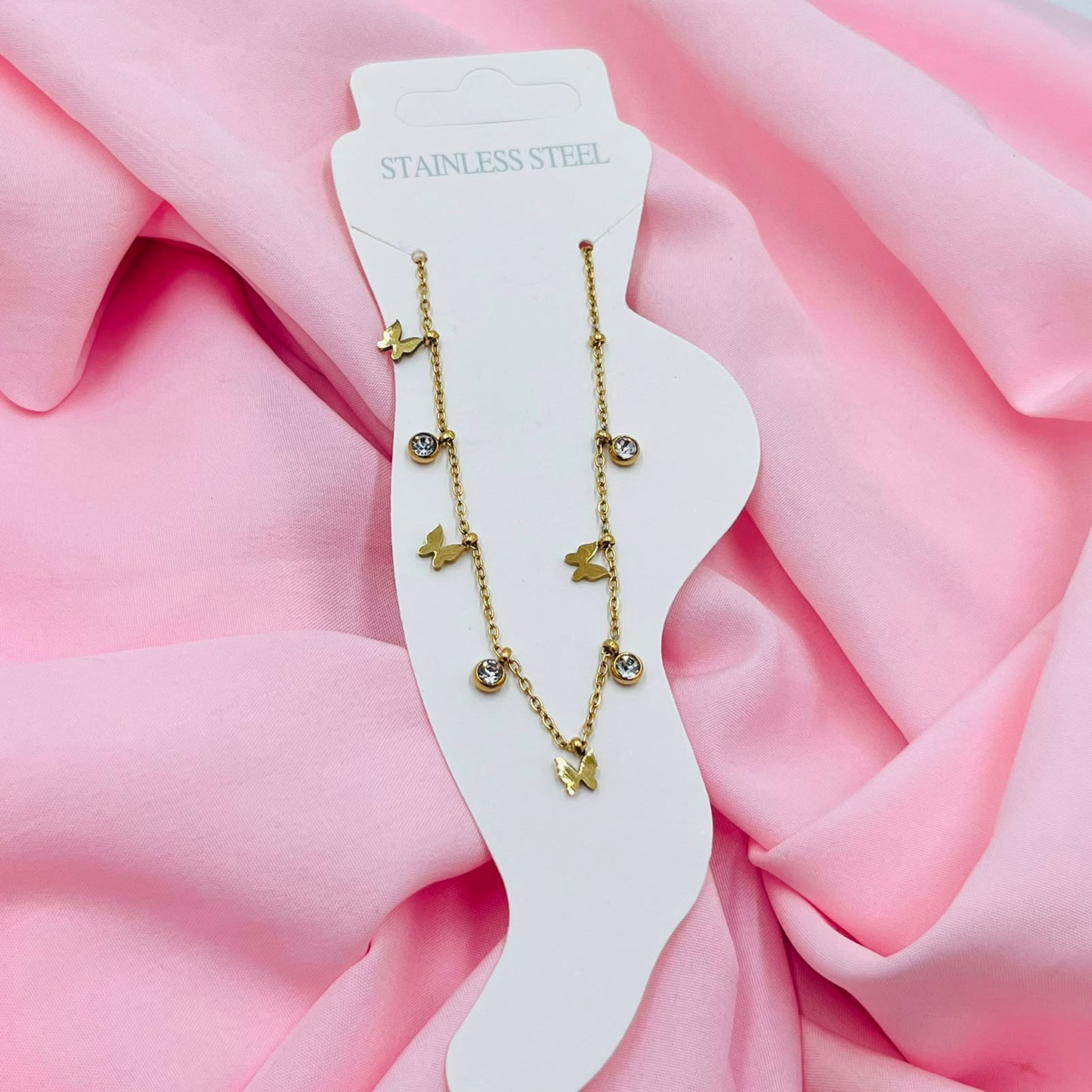 Butterfly Chain Anklet