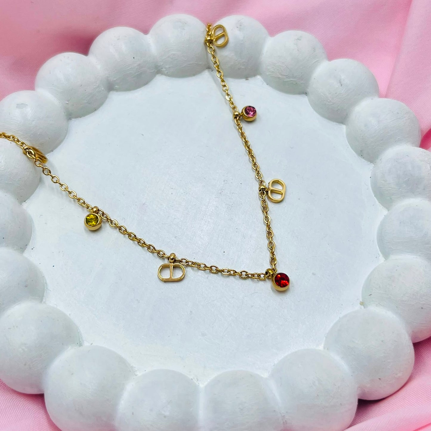 Golden Barbed Necklace