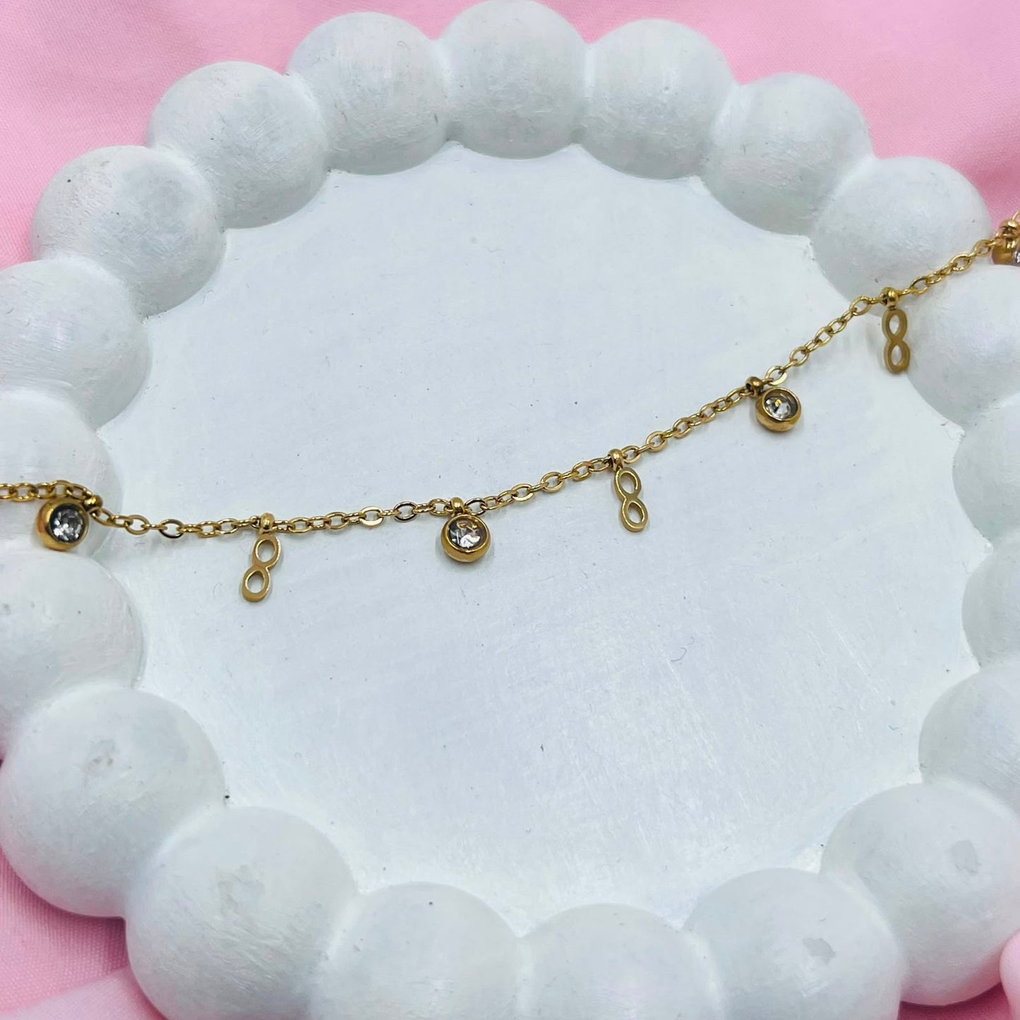 Minimal Stone Bracelet