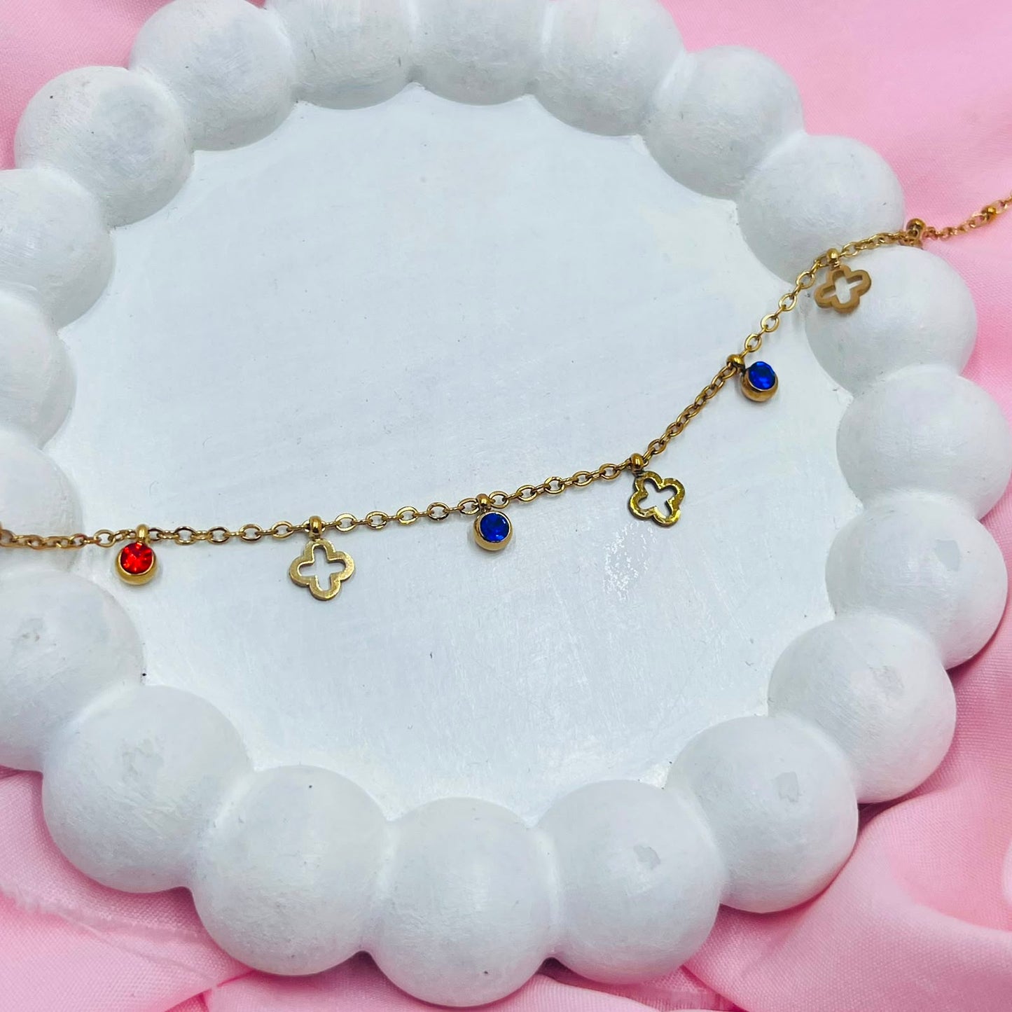 Chrome Wave Bracelet