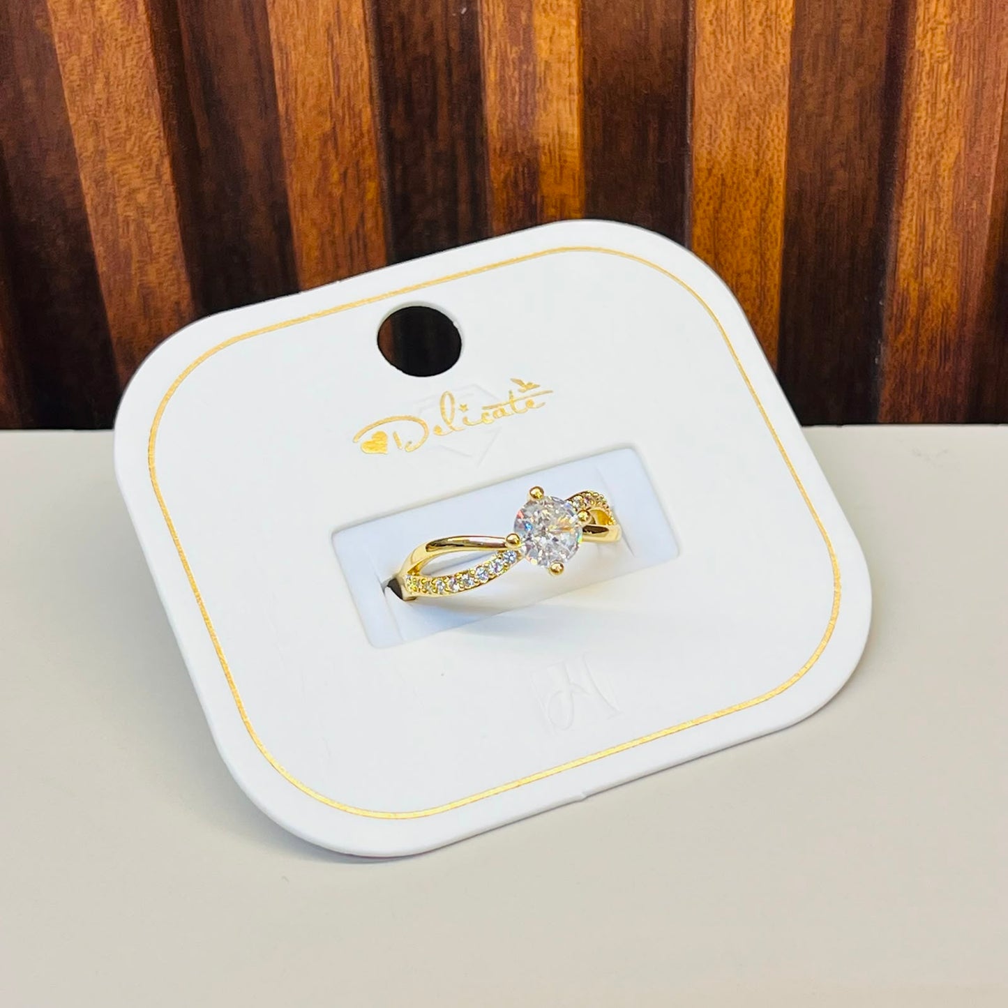 Golden Spark Ring