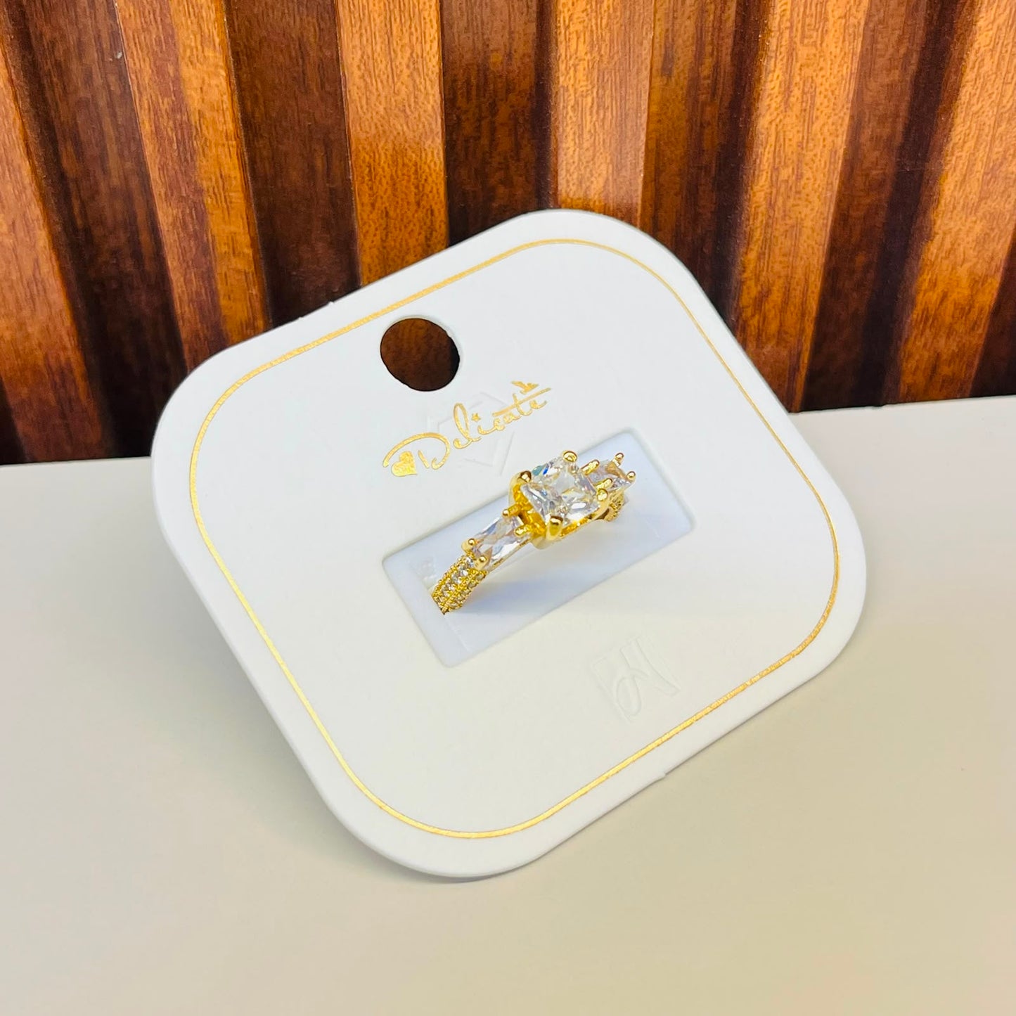 Elegant Crown Ring