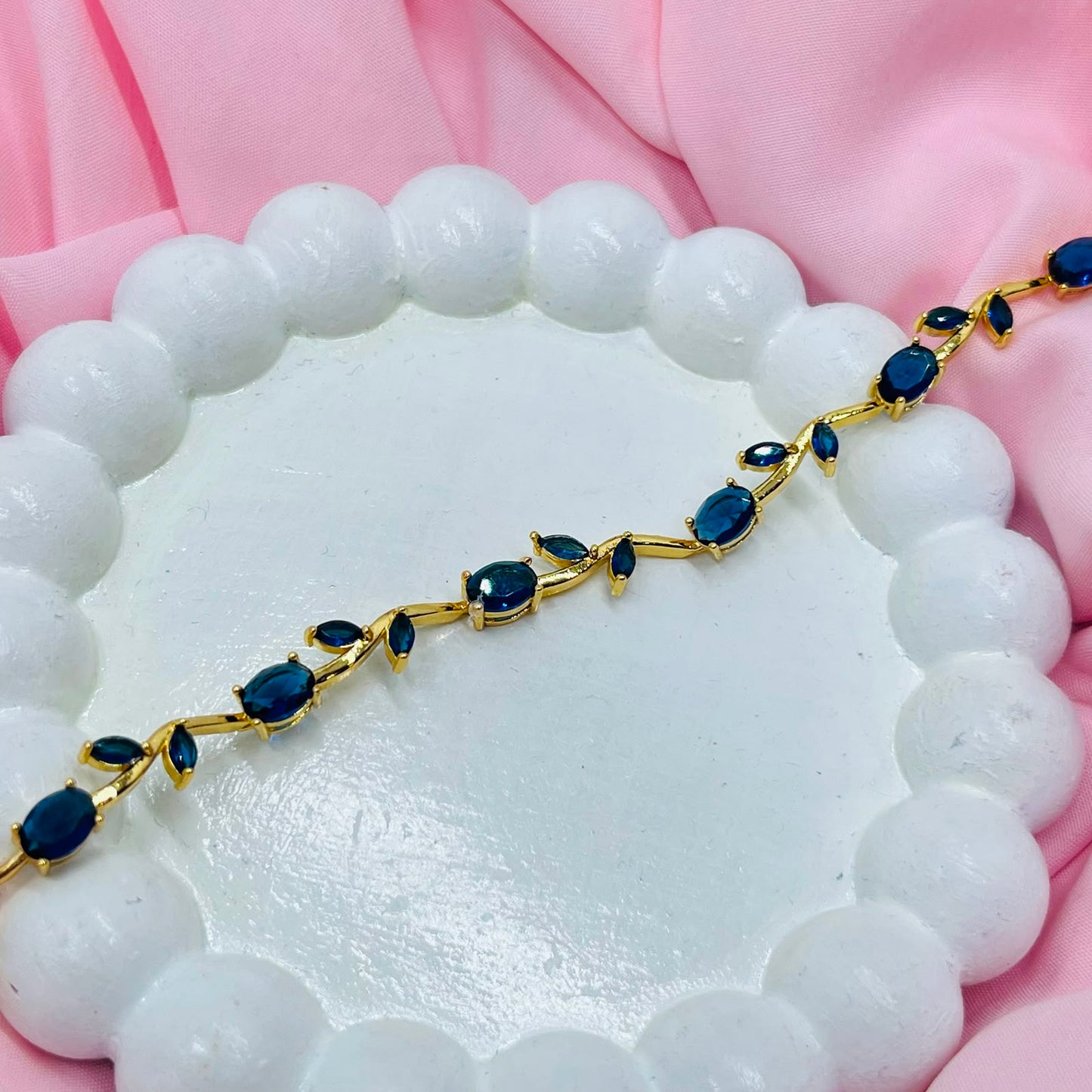 Tulip Sparkle Link Bracelet