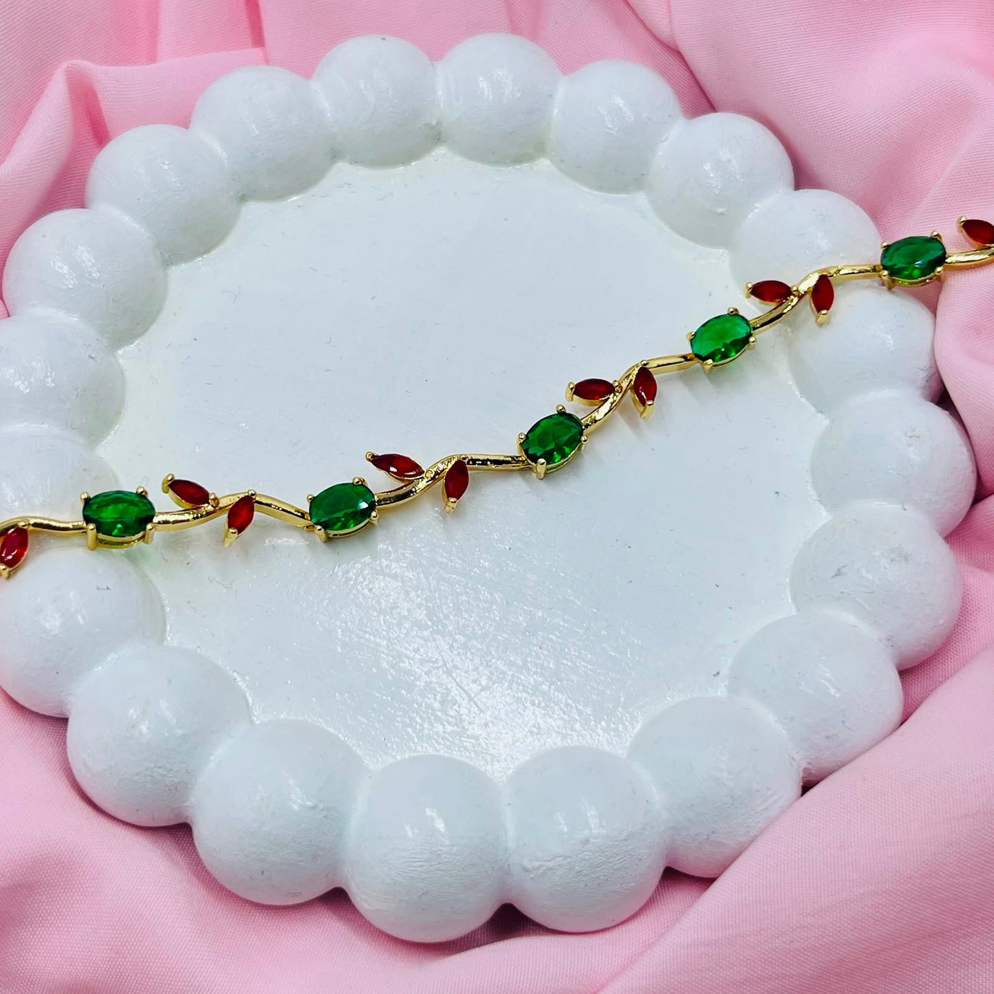 Tulip Garden Chain Bracelet