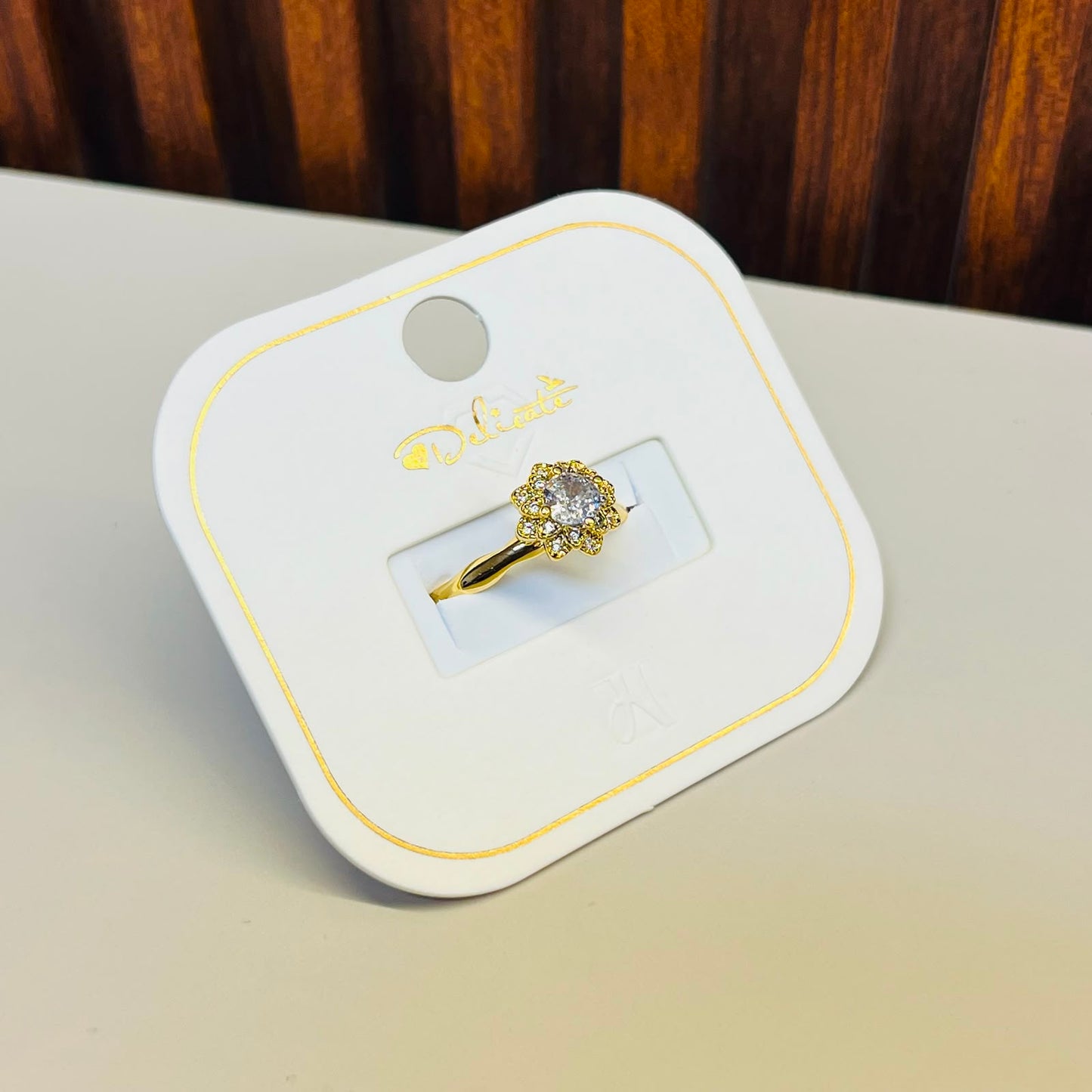 Stone Crown Ring