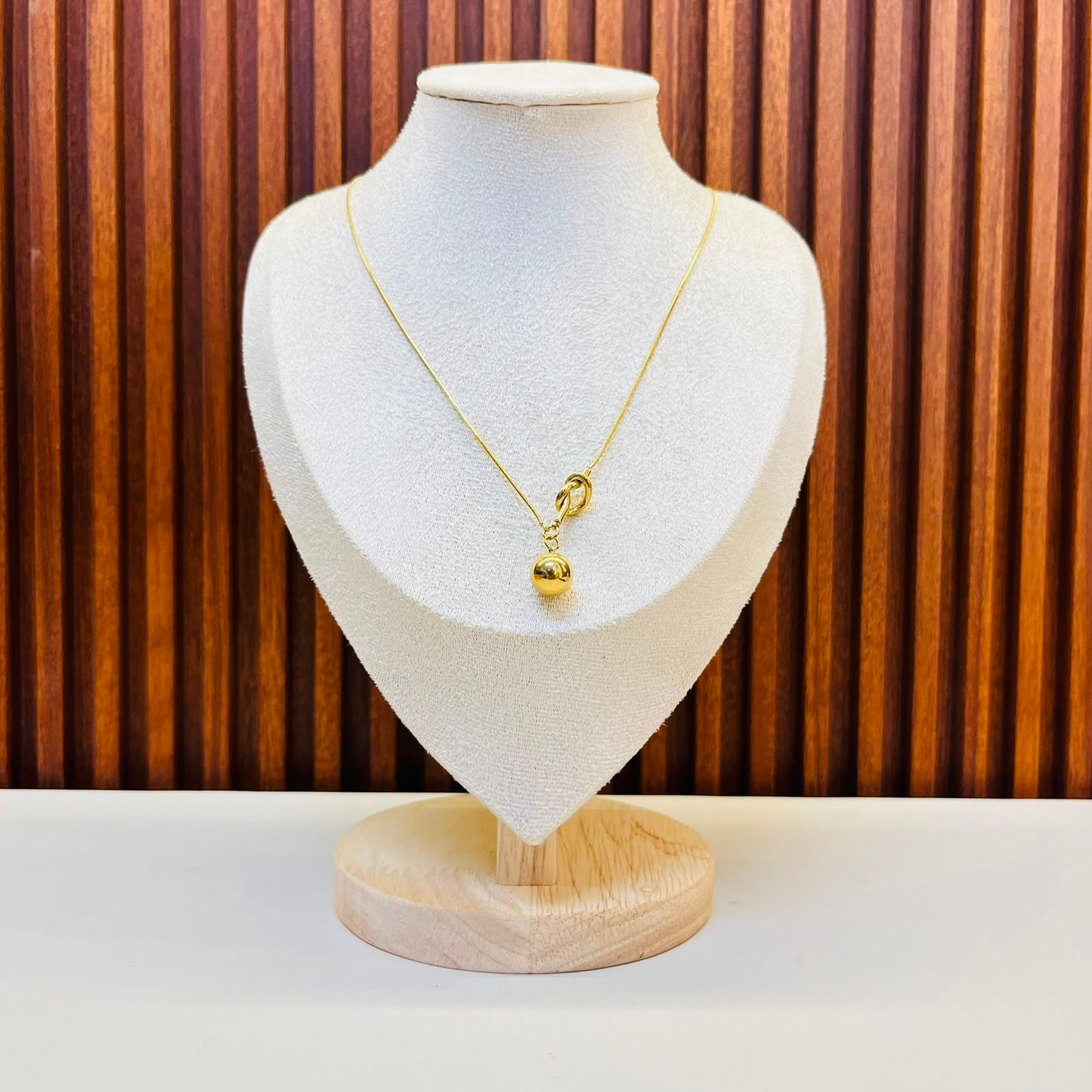Orbit Sphere Necklace