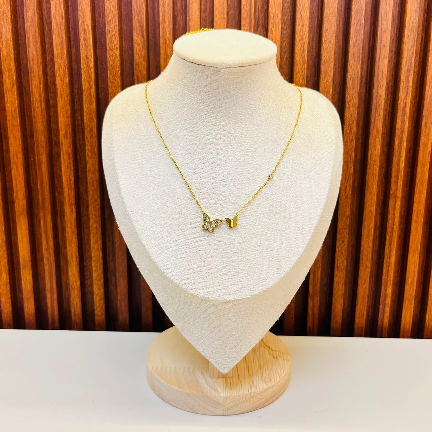 Golden Petal Necklace