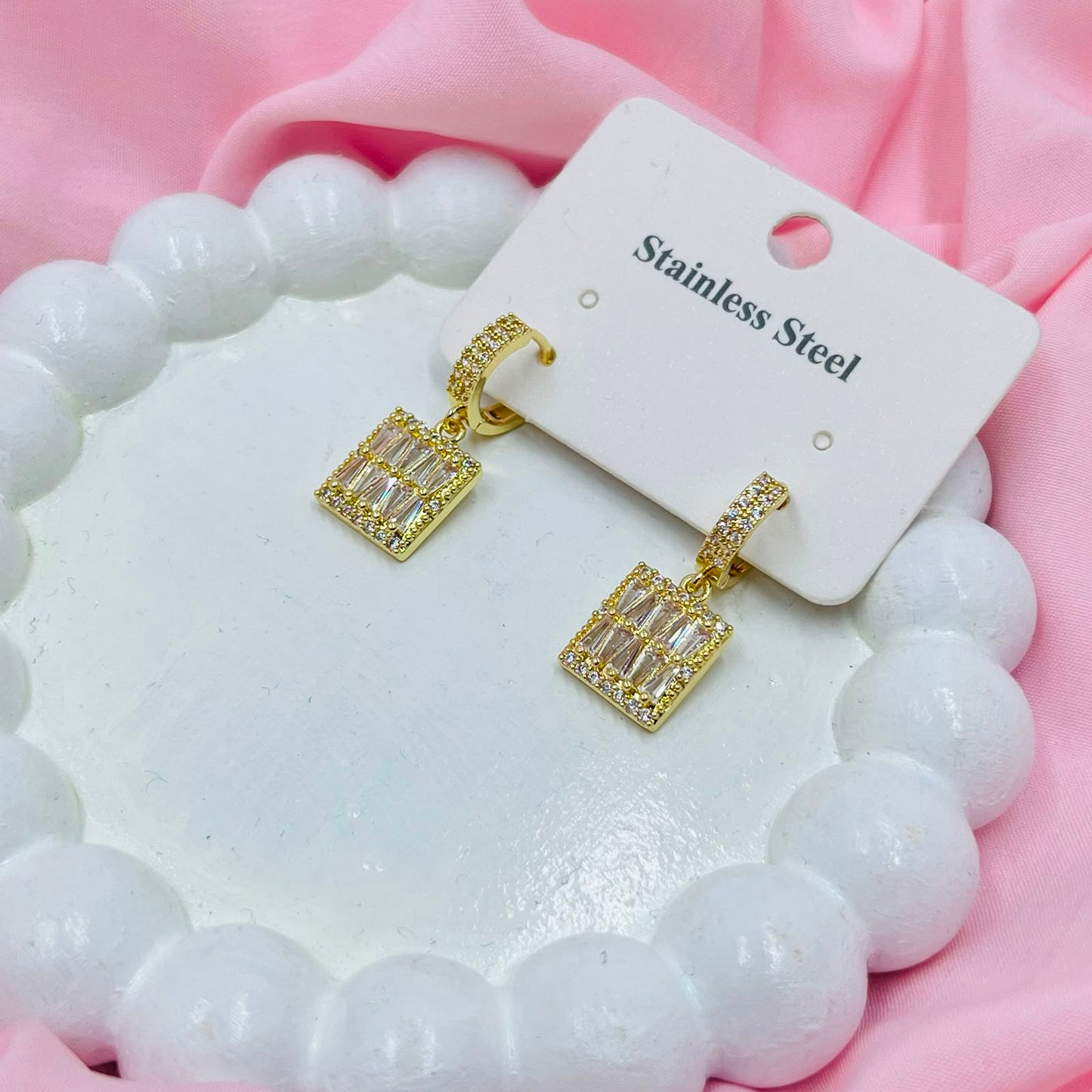 Ivory Luxe Earrings