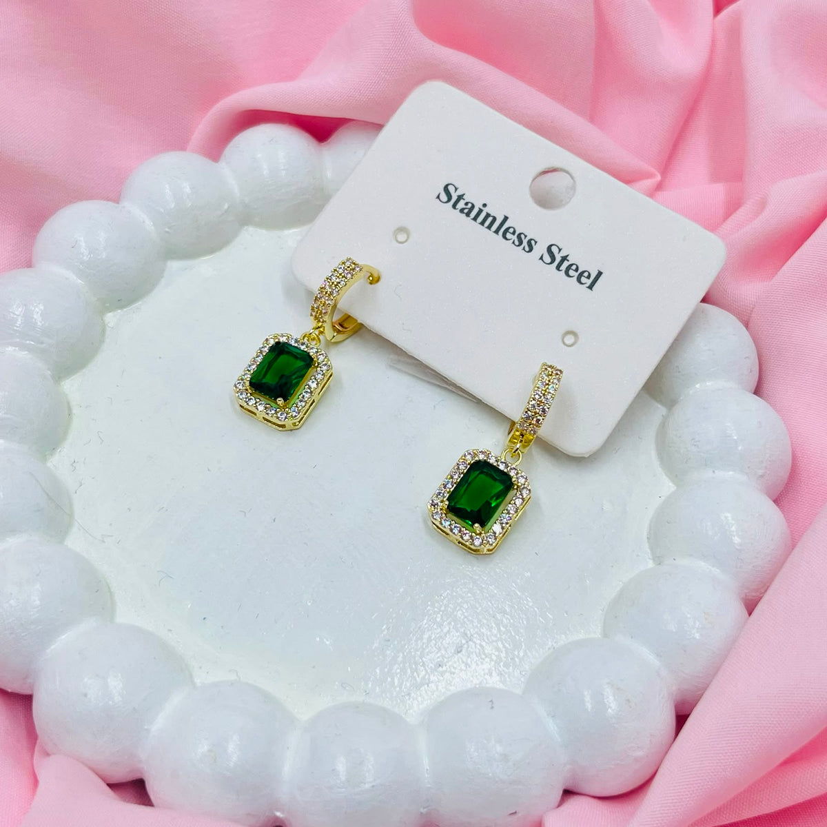Golden Dew Hoops