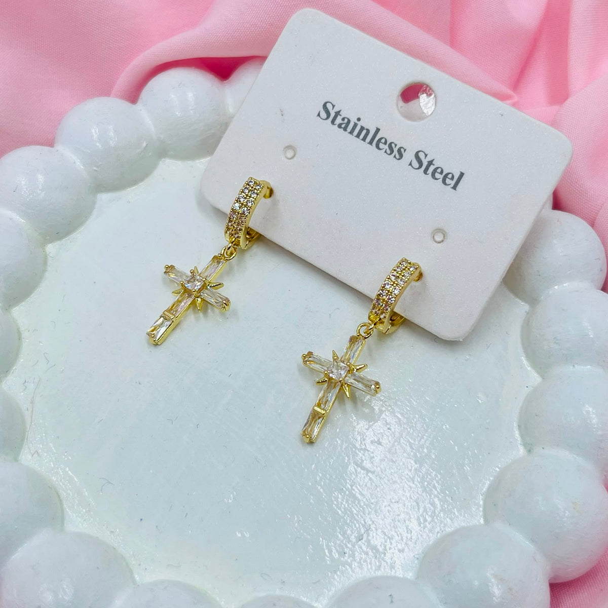 Small Crystal Earrings