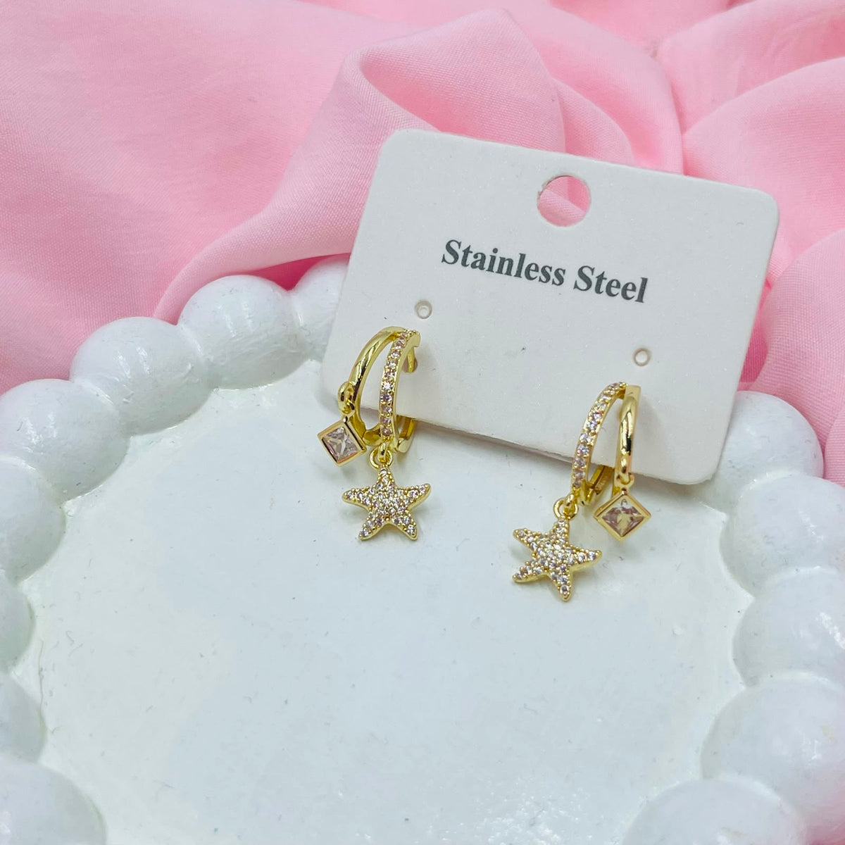 Star Charms Earrings