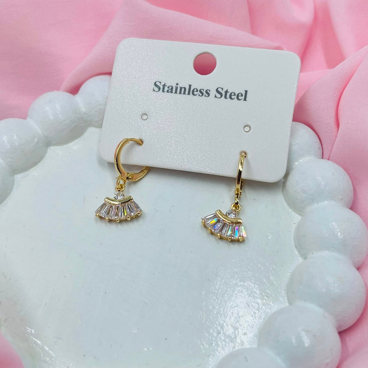 Flower Huggies Earrings