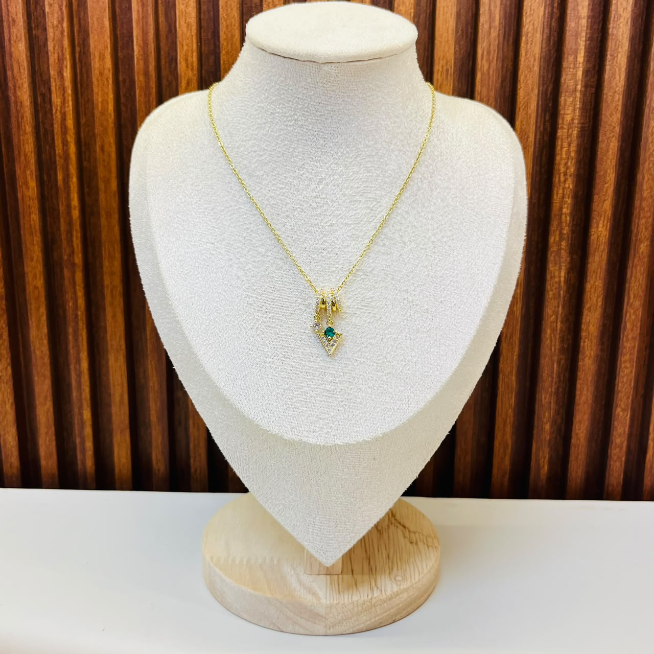 Green Stone Necklace