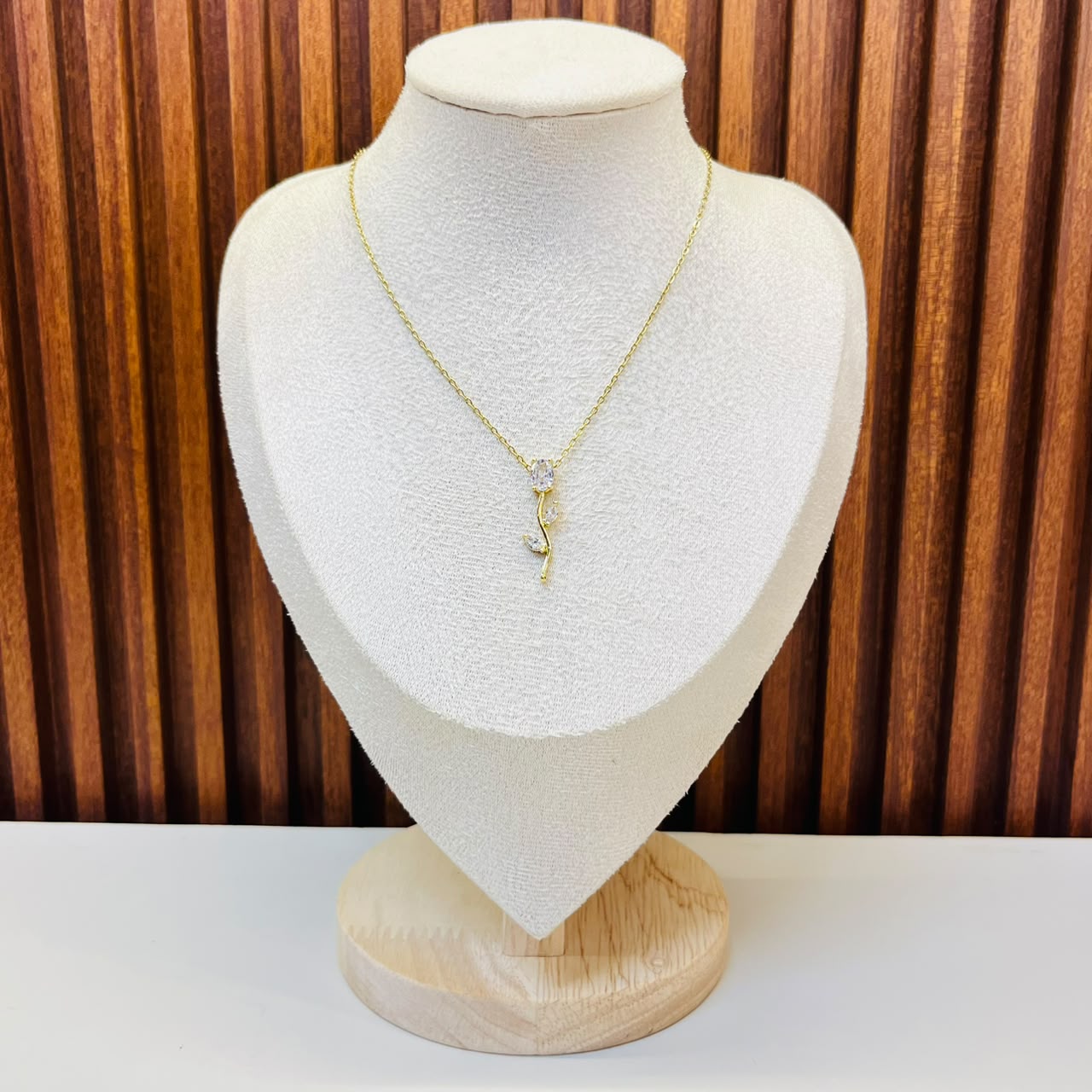 Crystal Veil Necklace