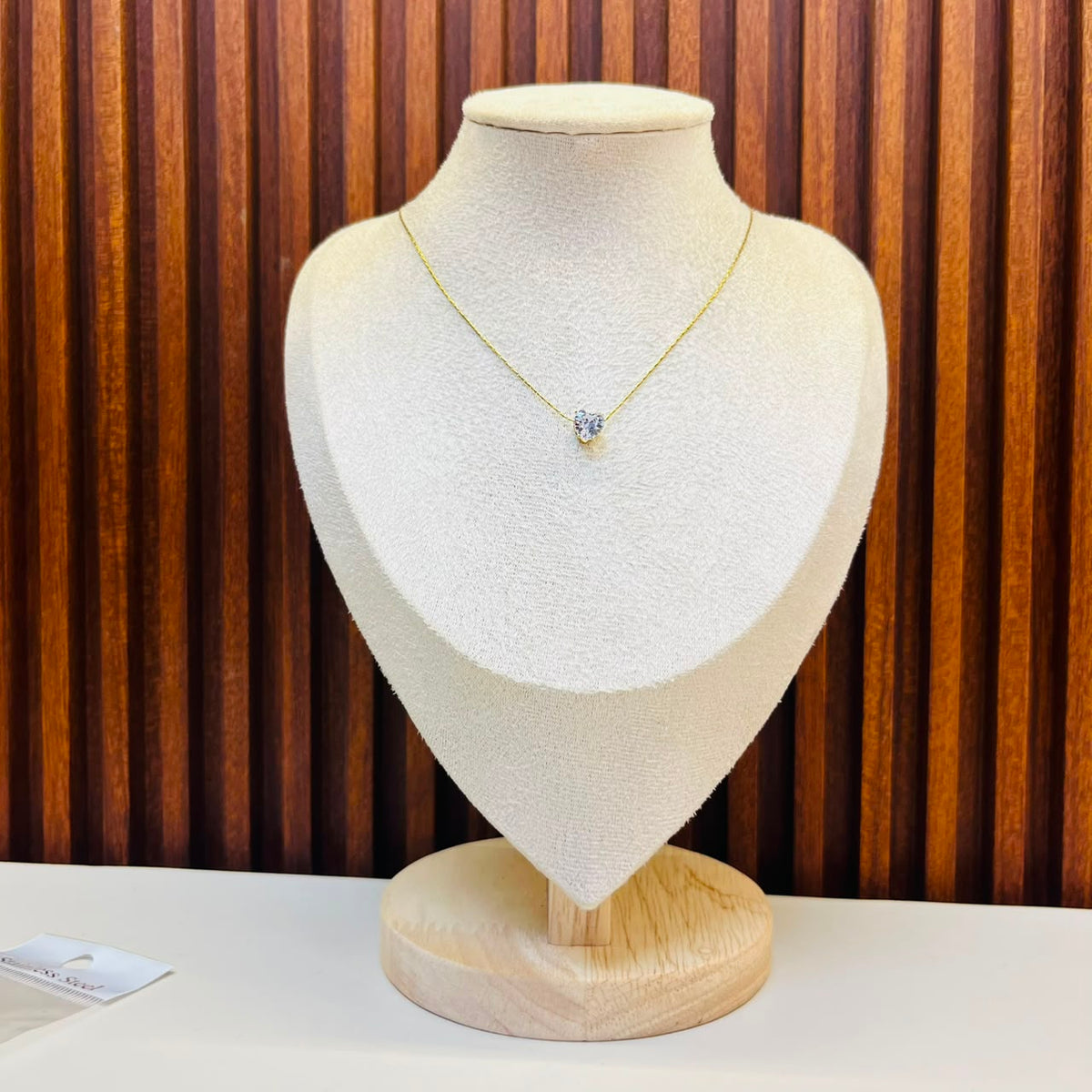 Stone Heart Necklace